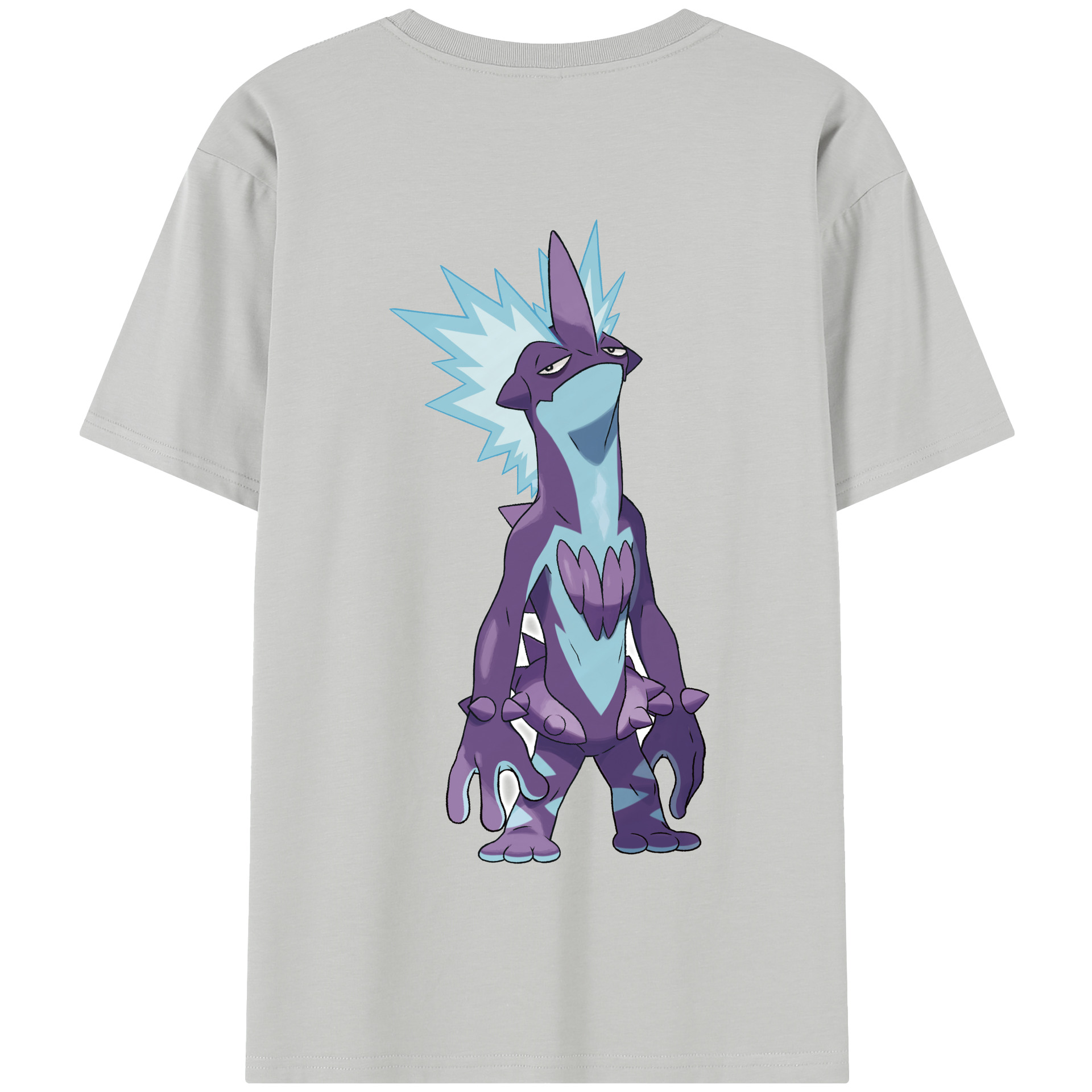 （画像用） ポケットモンスター Pokémon 綿100％半袖Tシャツ（背面プリント）