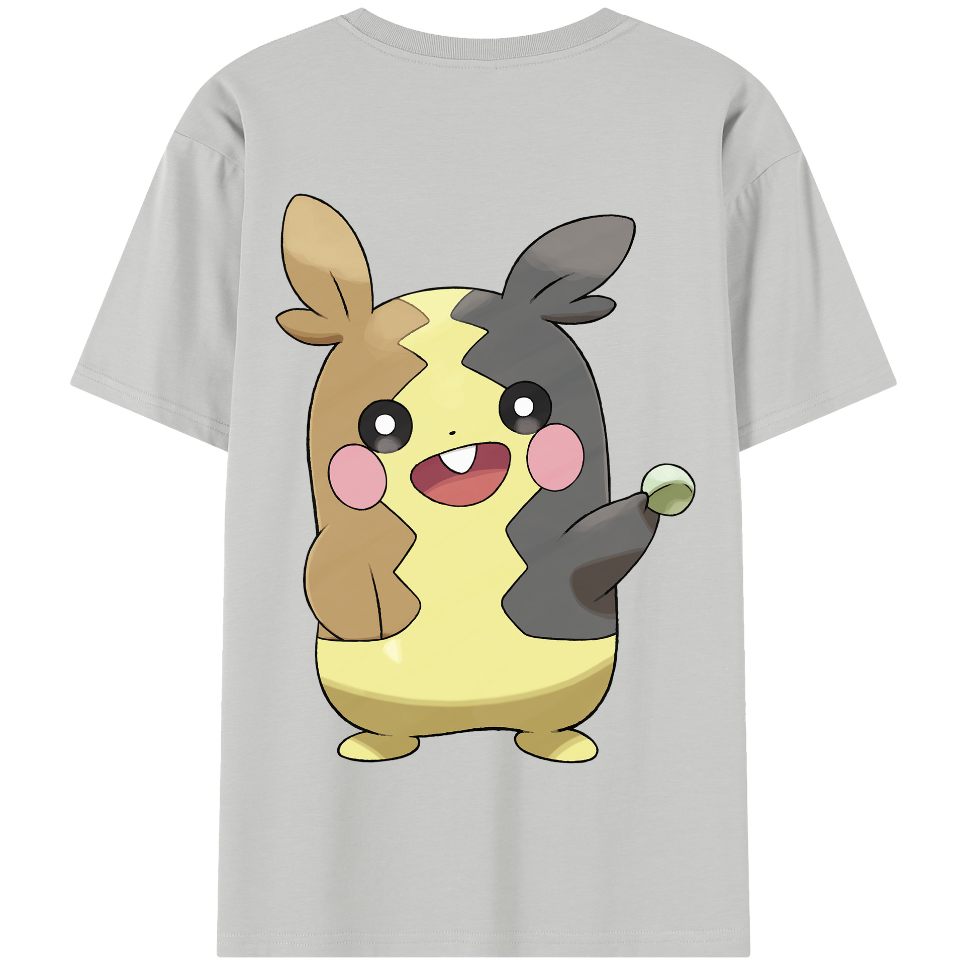 （画像用） ポケットモンスター Pokémon 綿100％半袖Tシャツ（背面プリント）