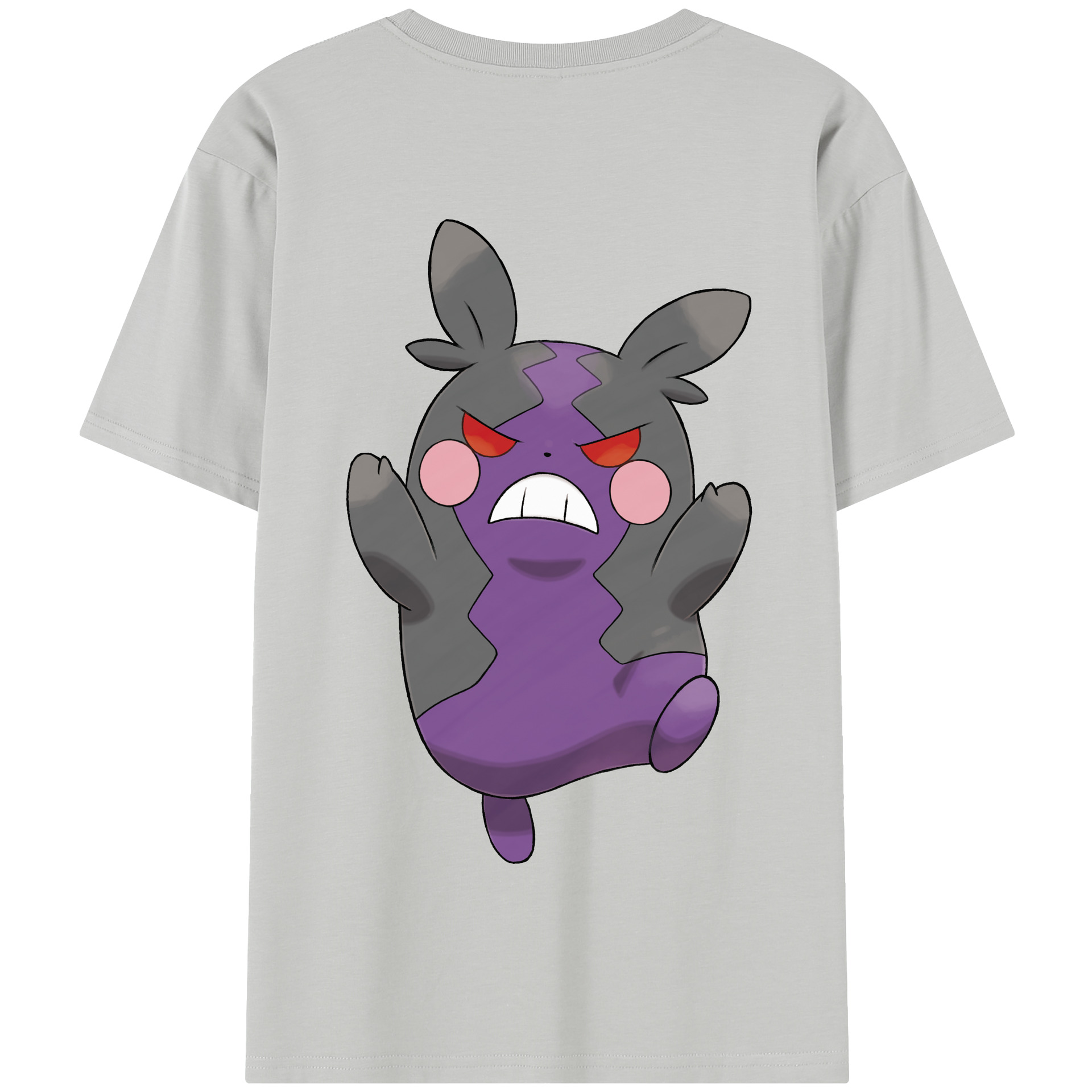 （画像用） ポケットモンスター Pokémon 綿100％半袖Tシャツ（背面プリント）