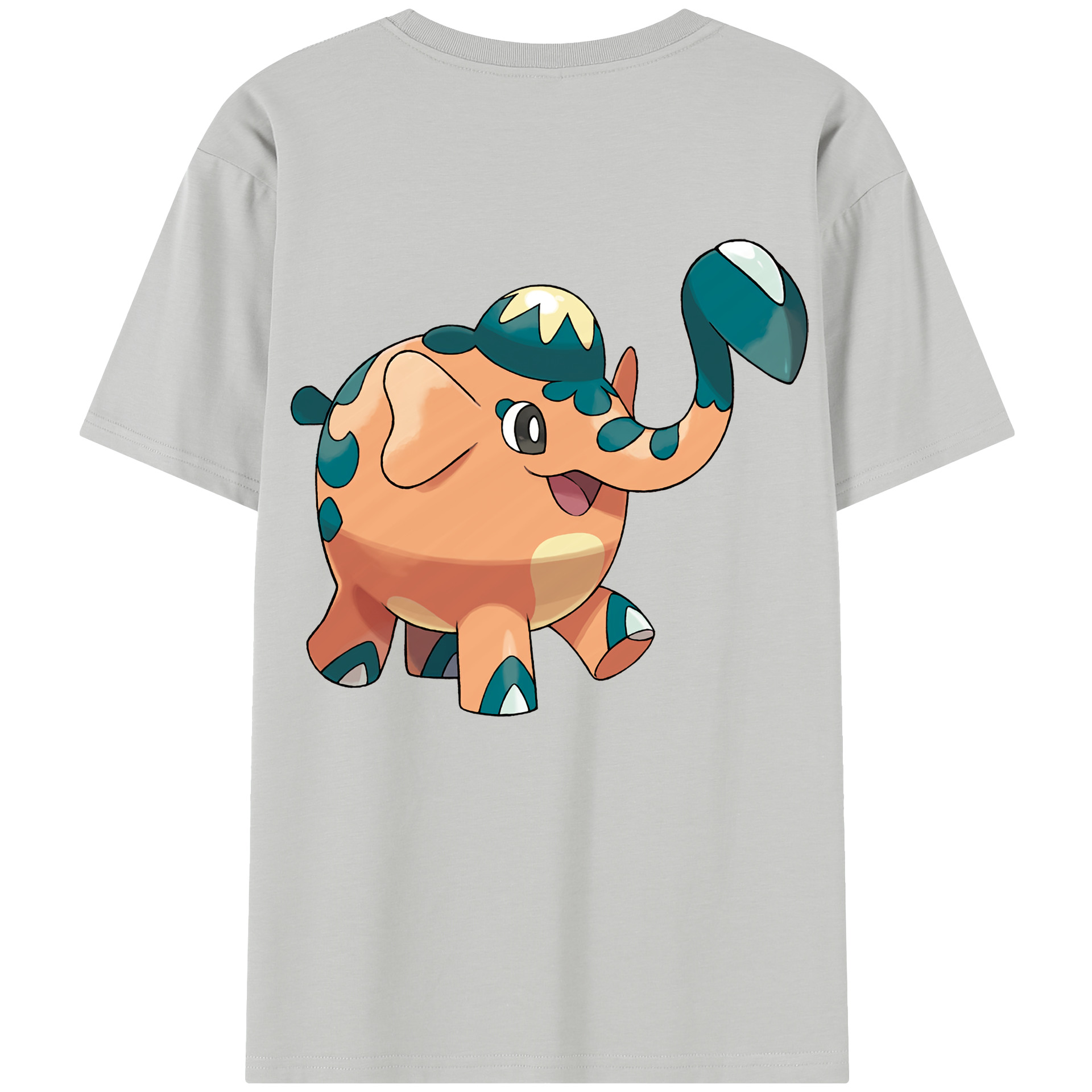 （画像用） ポケットモンスター Pokémon 綿100％半袖Tシャツ（背面プリント）