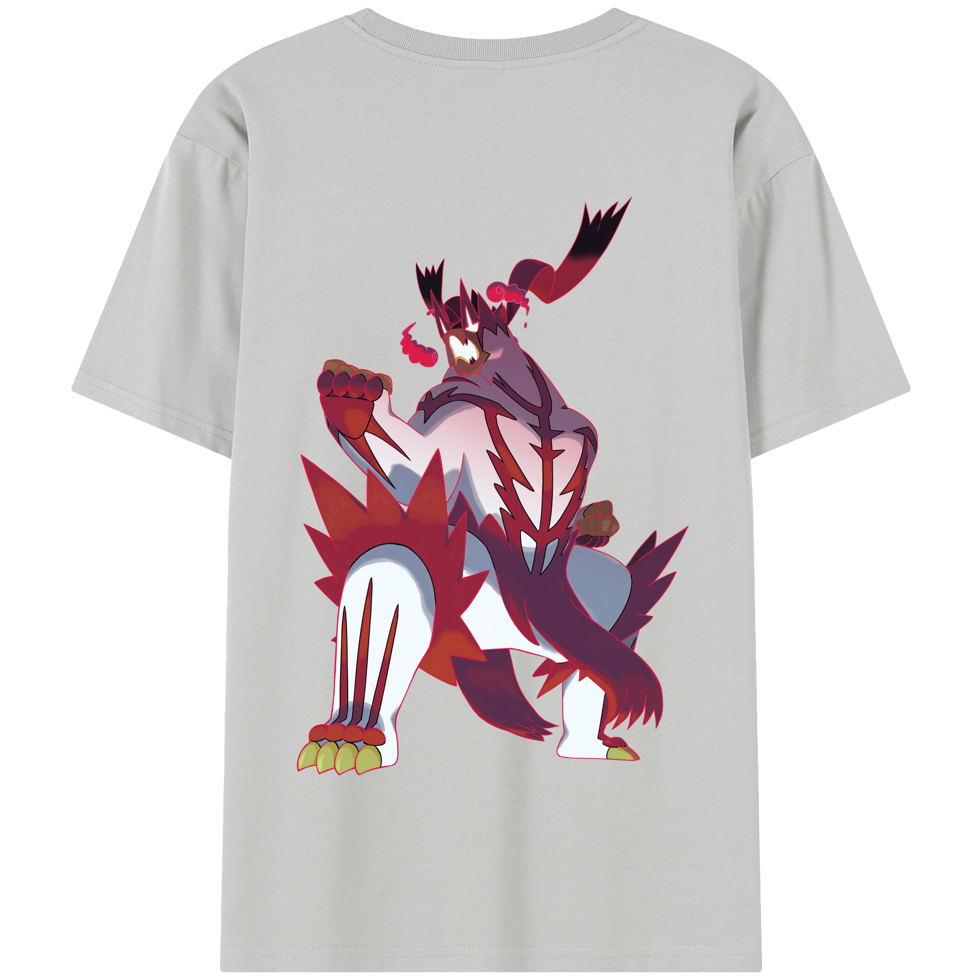 （画像用） ポケットモンスター Pokémon 綿100％半袖Tシャツ（背面プリント）