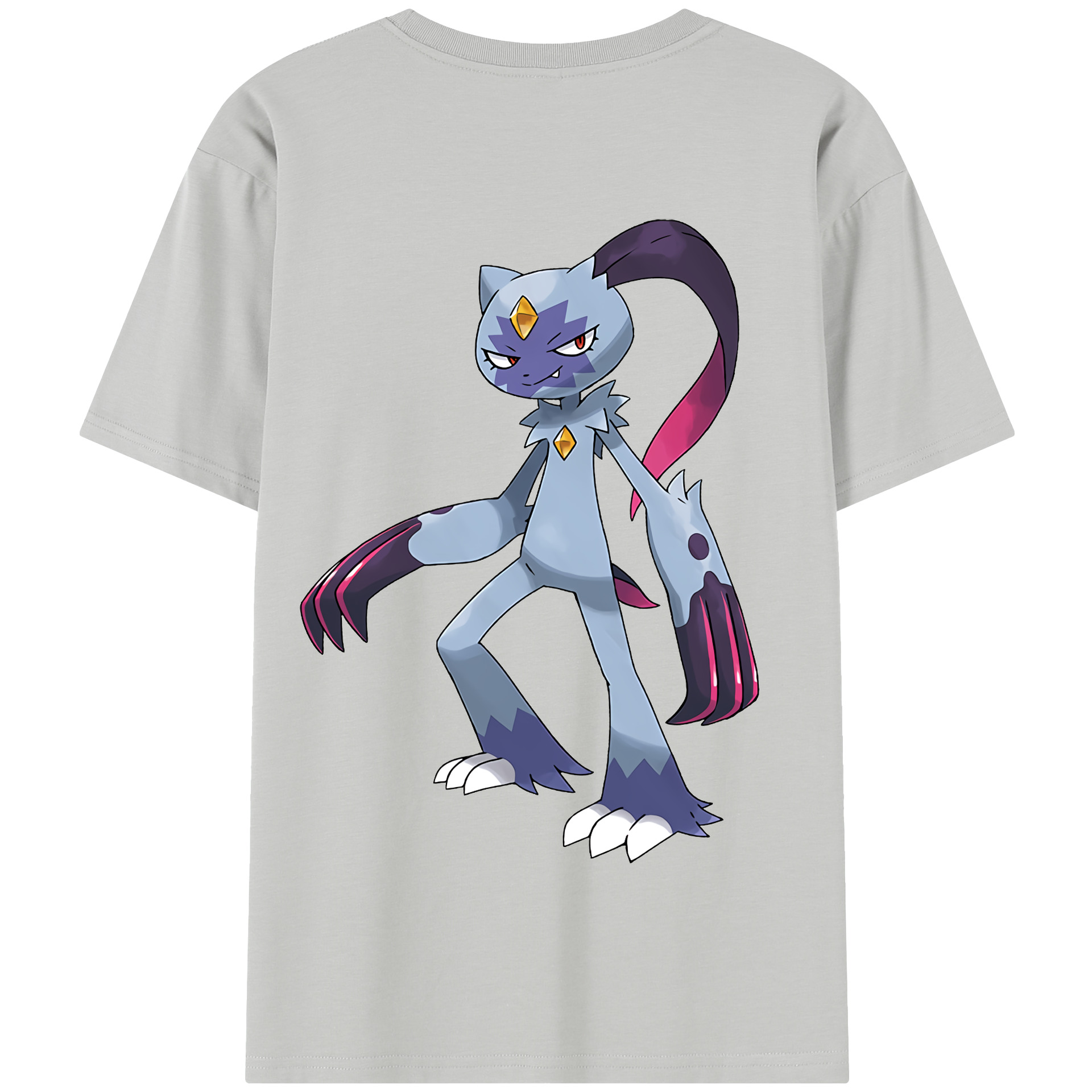 （画像用） ポケットモンスター Pokémon 綿100％半袖Tシャツ（背面プリント）