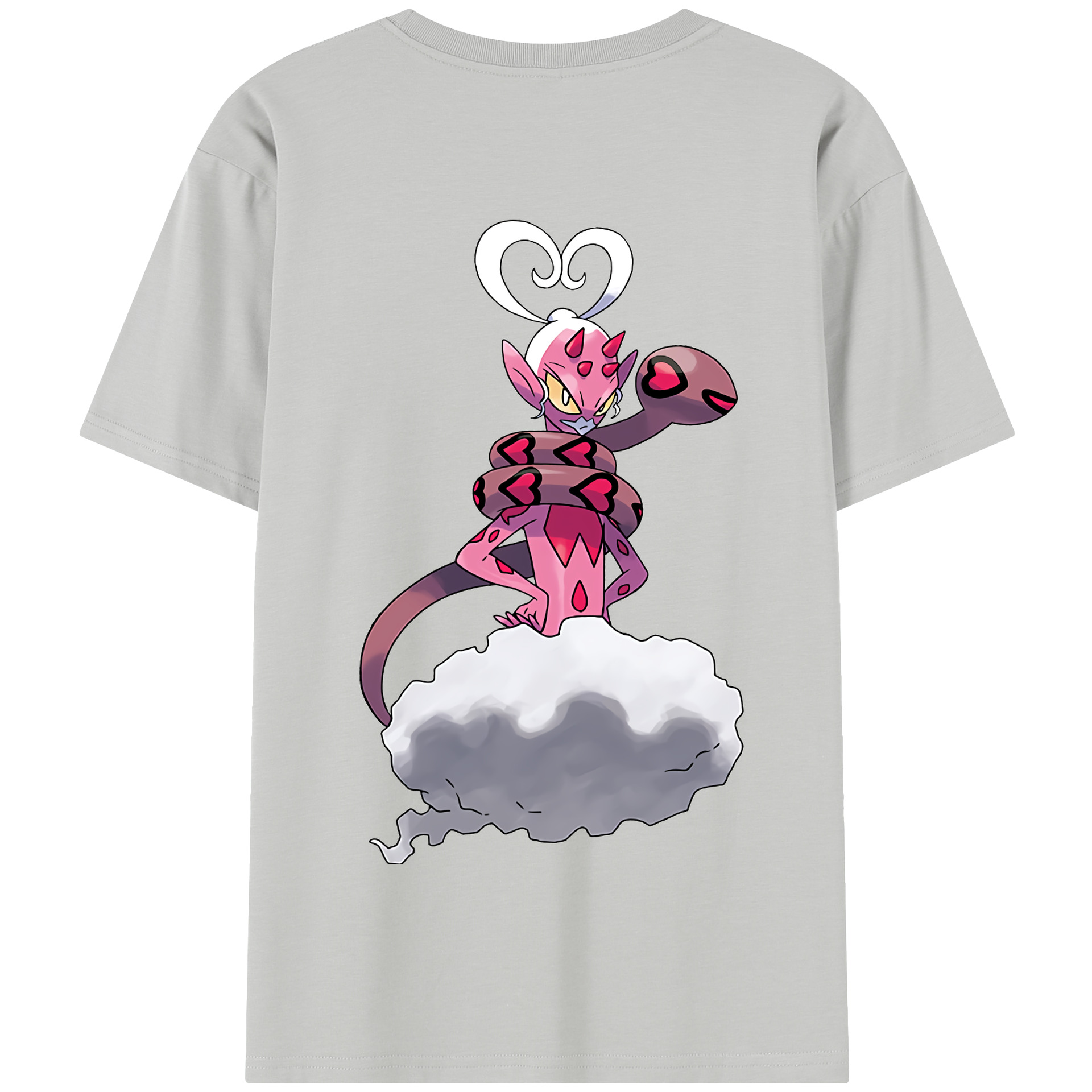 （画像用） ポケットモンスター Pokémon 綿100％半袖Tシャツ（背面プリント）