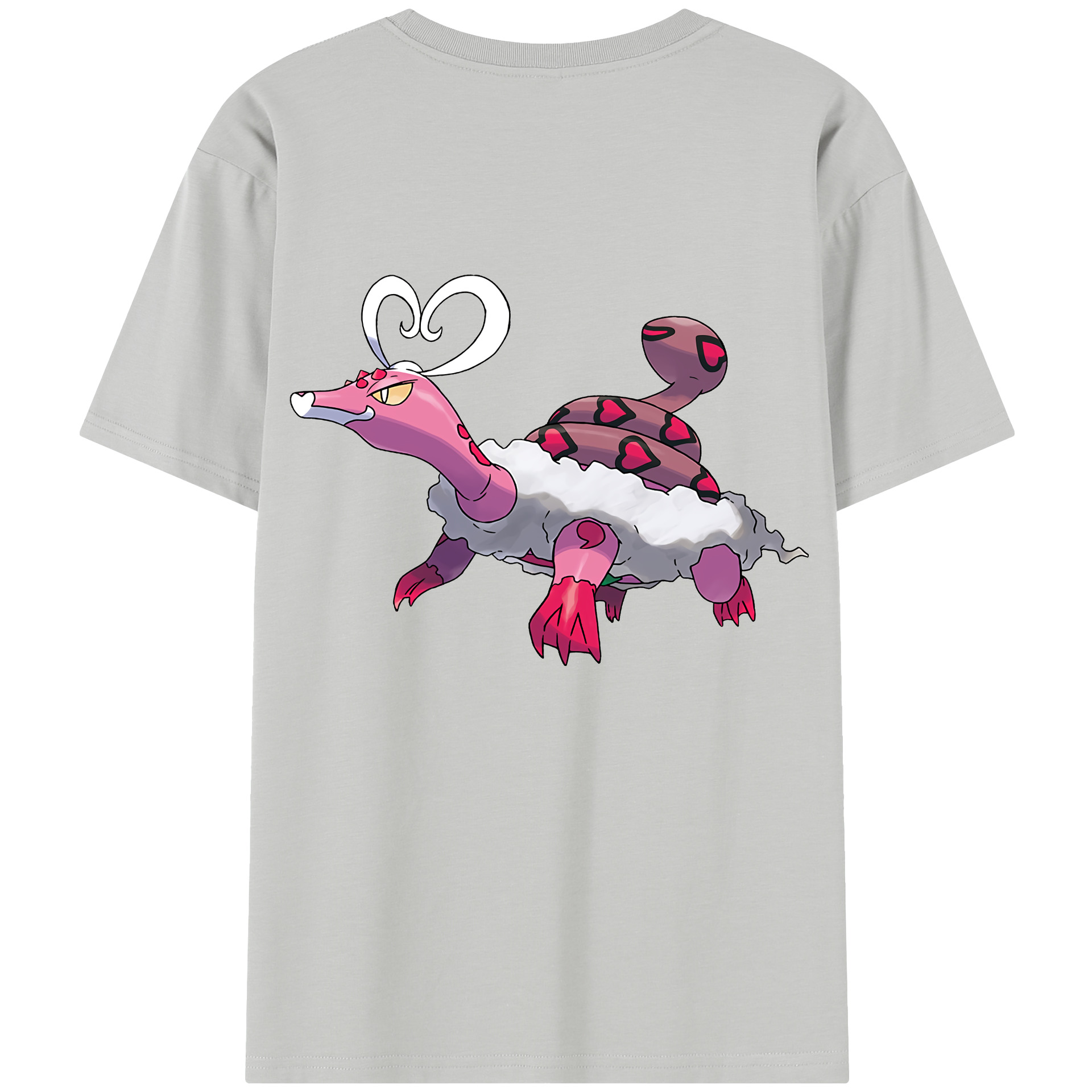 （画像用） ポケットモンスター Pokémon 綿100％半袖Tシャツ（背面プリント）