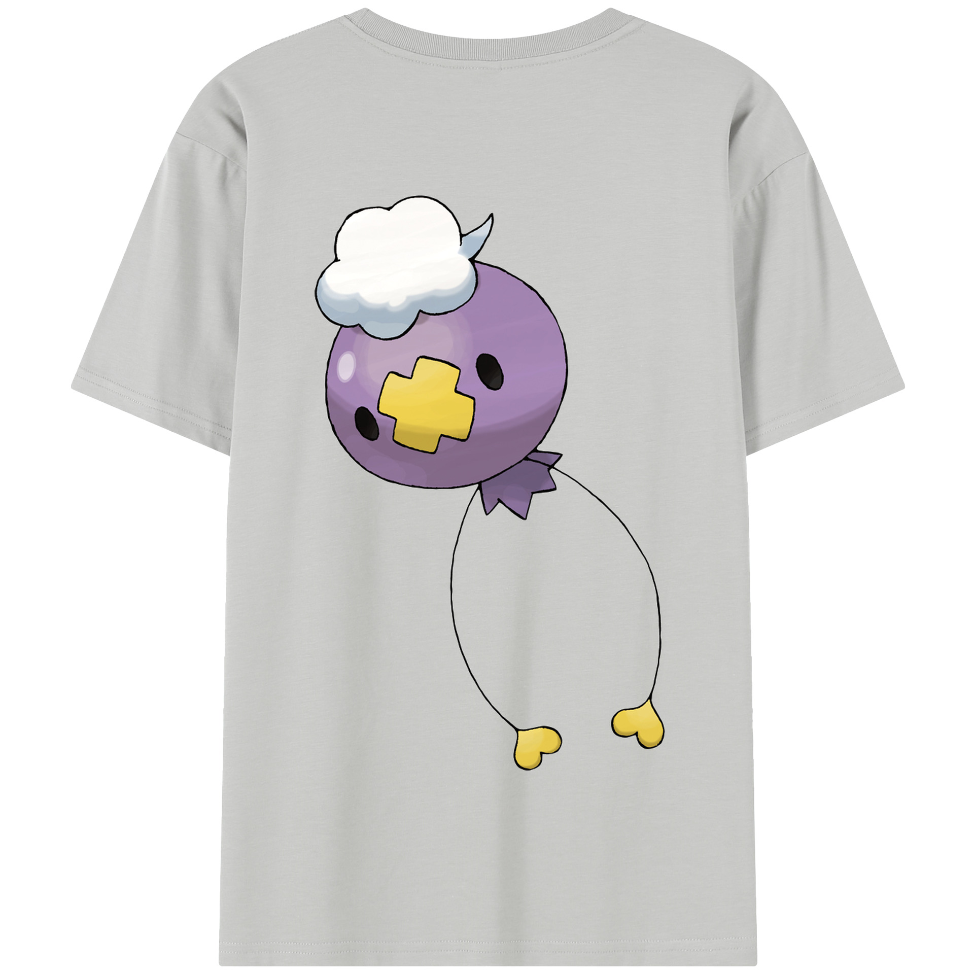 （画像用） ポケットモンスター Pokémon 綿100％半袖Tシャツ（背面プリント）