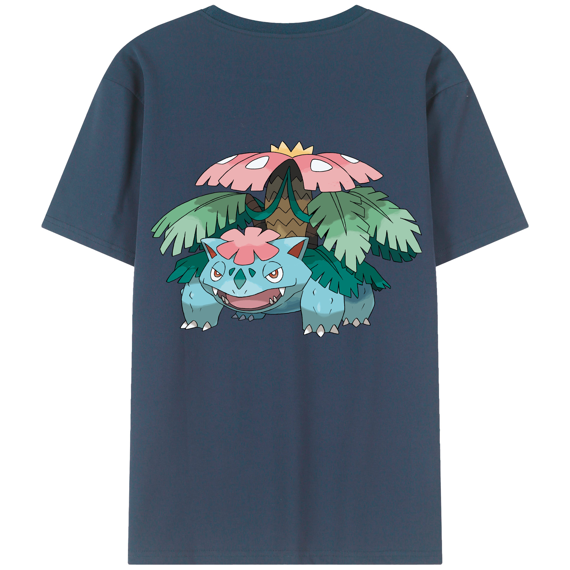 （画像用） ポケットモンスター Pokémon 綿100％半袖Tシャツ（背面プリント）