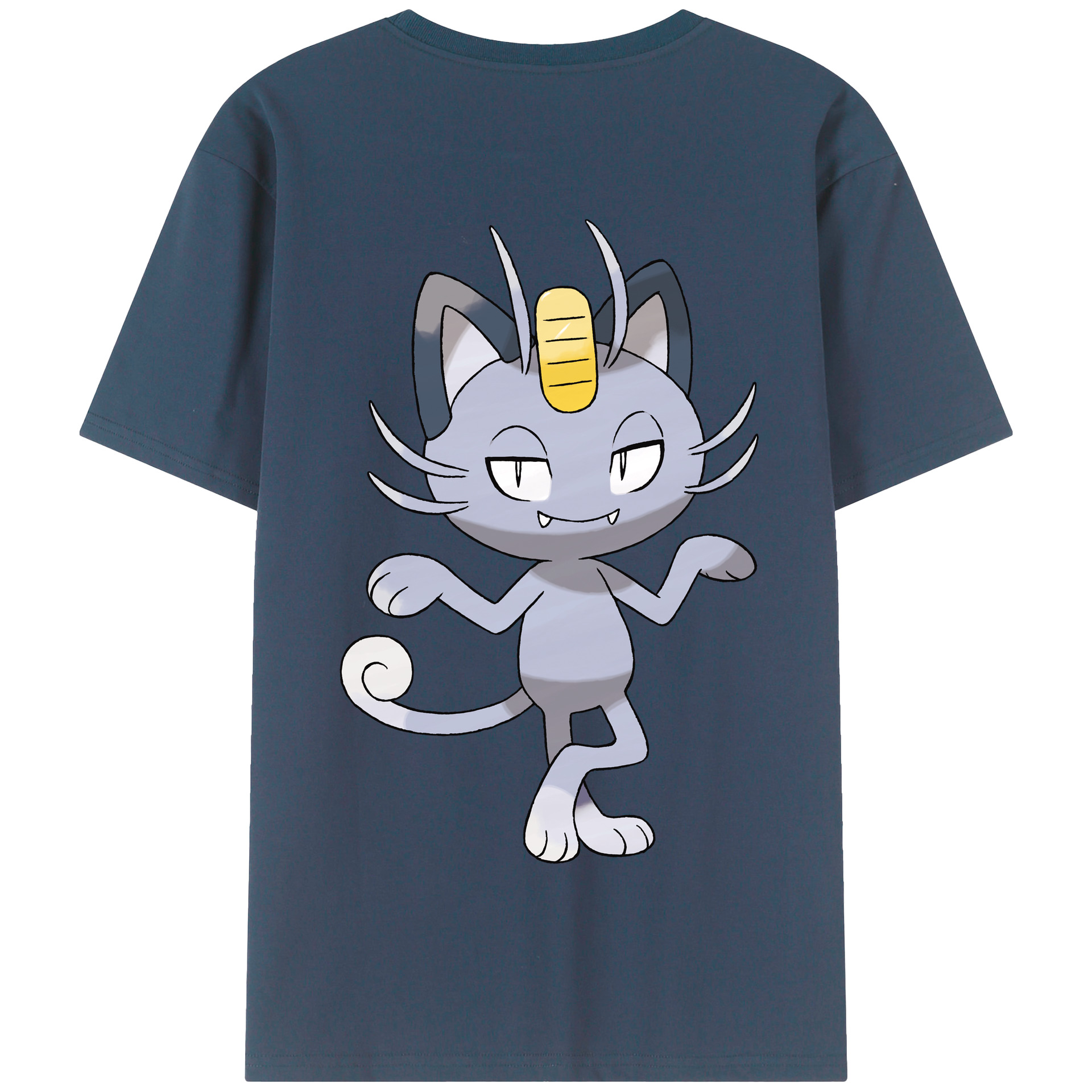 （画像用） ポケットモンスター Pokémon 綿100％半袖Tシャツ（背面プリント）