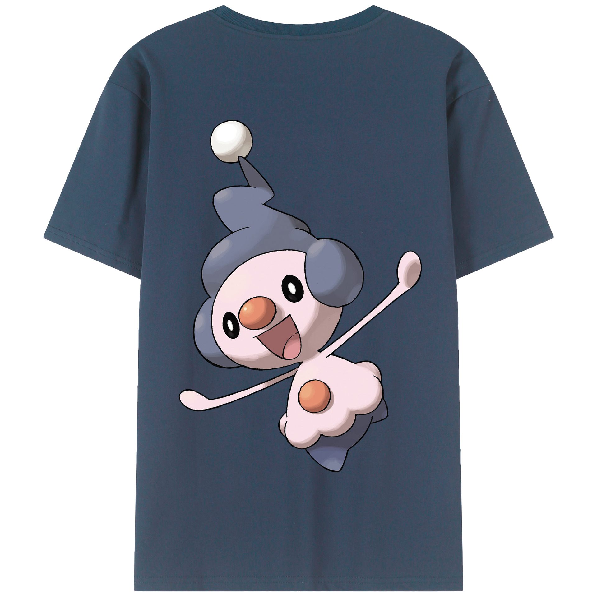 （画像用） ポケットモンスター Pokémon 綿100％半袖Tシャツ（背面プリント）