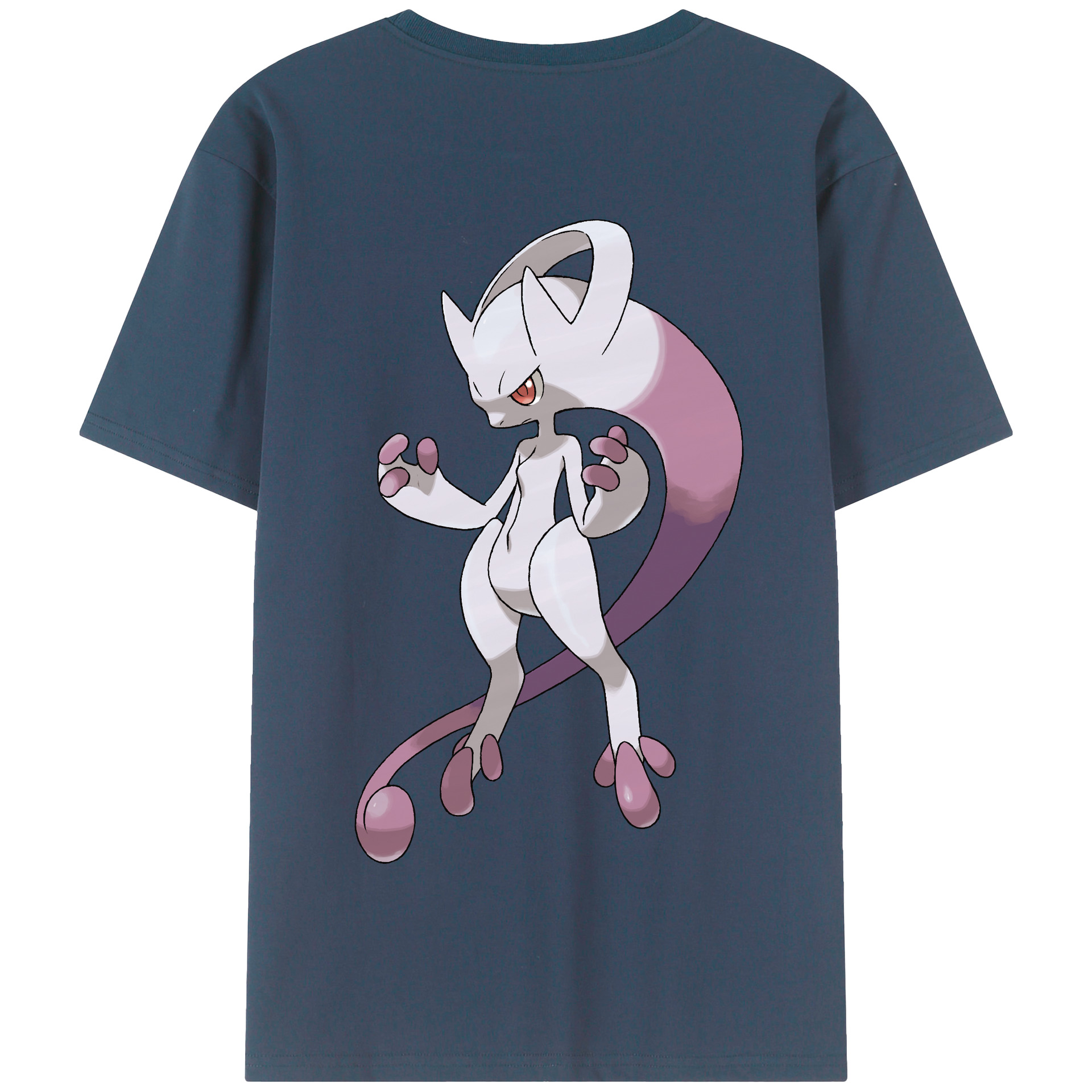 （画像用） ポケットモンスター Pokémon 綿100％半袖Tシャツ（背面プリント）