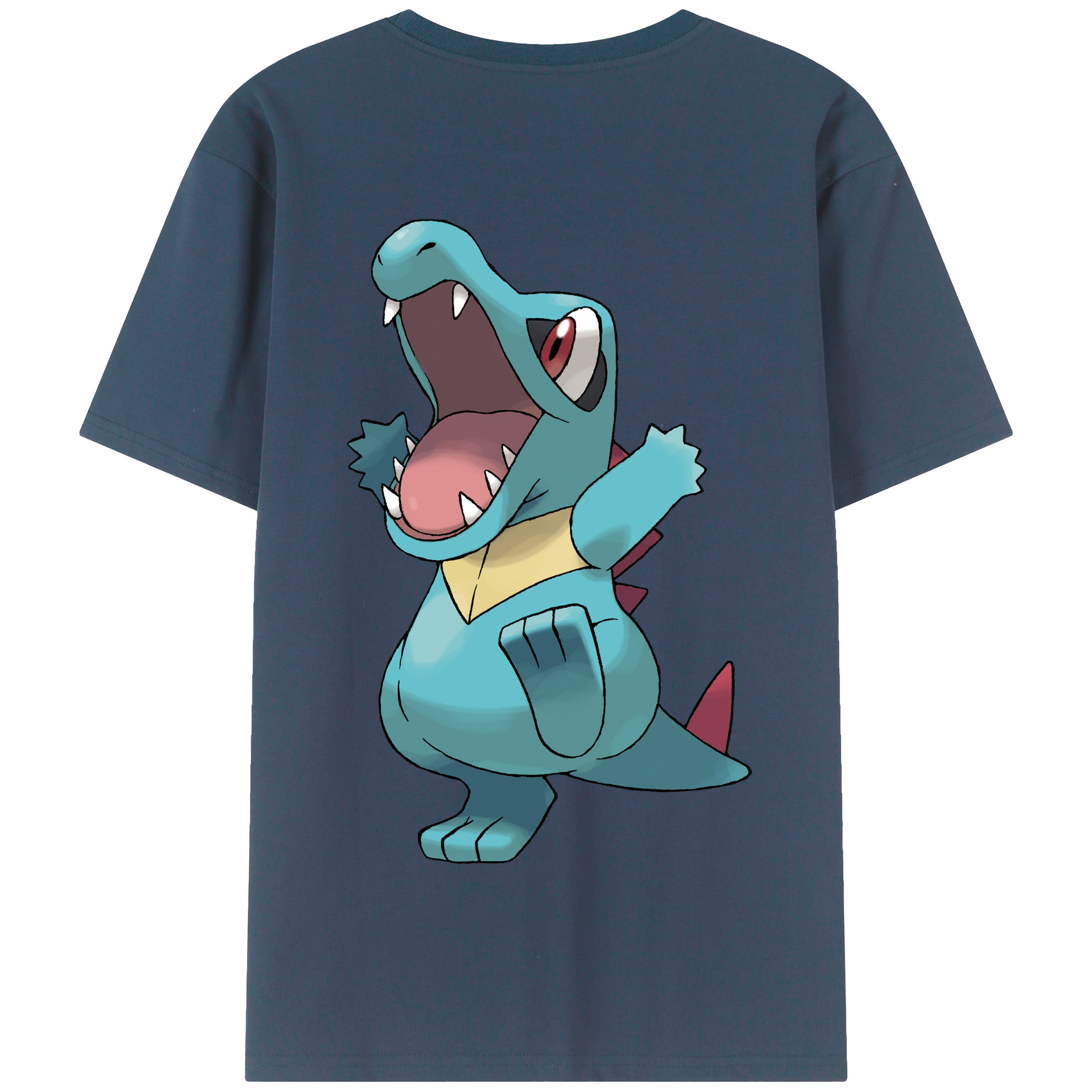 （画像用） ポケットモンスター Pokémon 綿100％半袖Tシャツ（背面プリント）