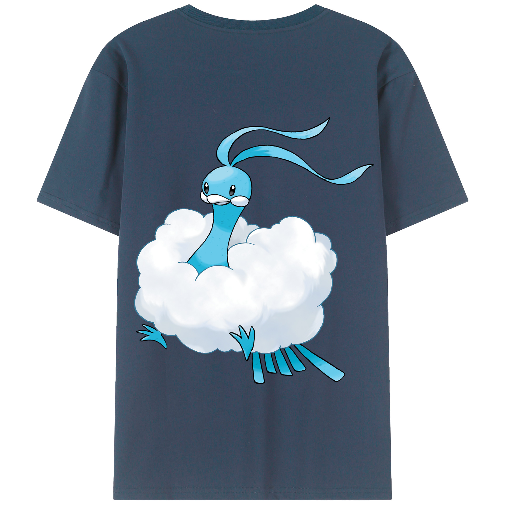 （画像用） ポケットモンスター Pokémon 綿100％半袖Tシャツ（背面プリント）