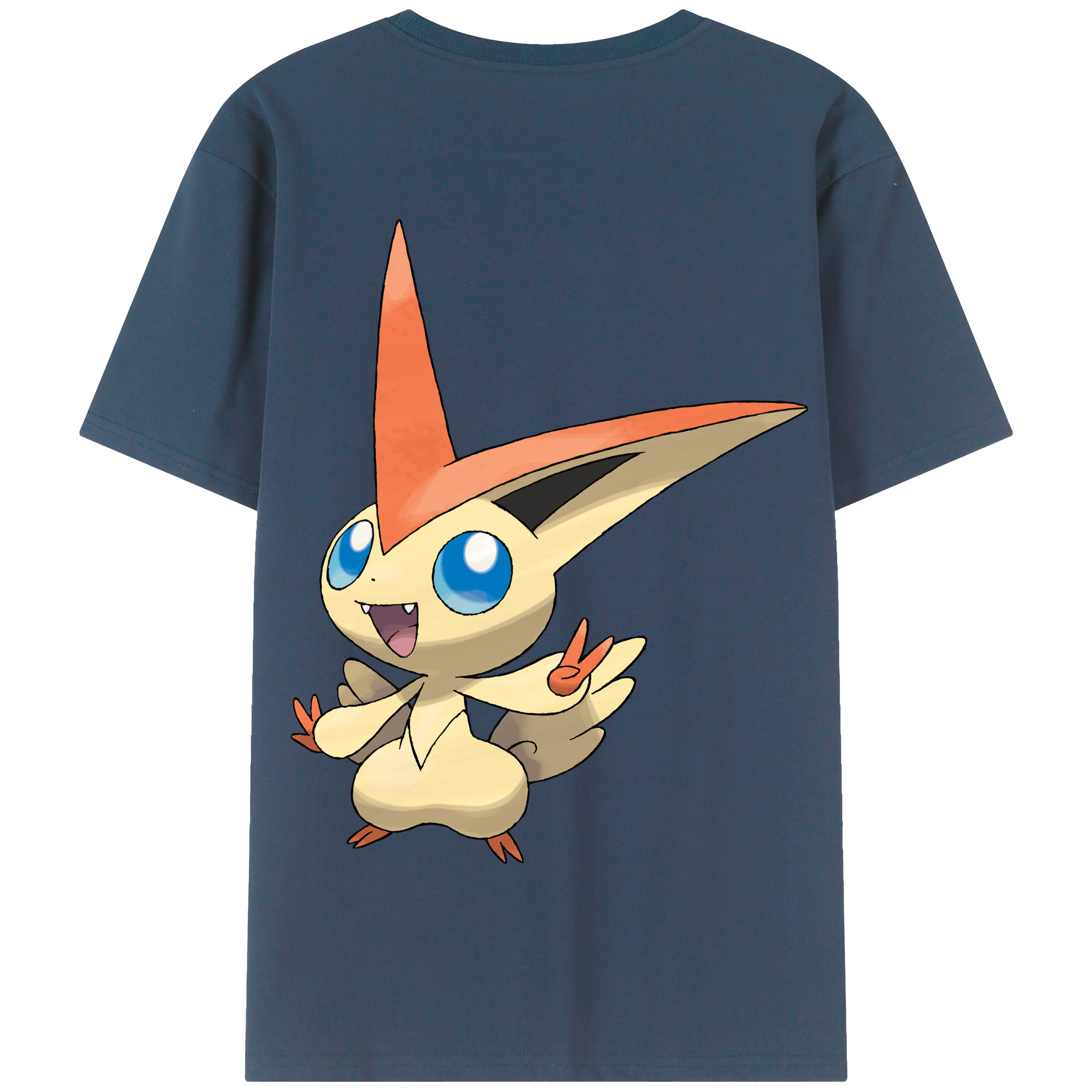 （画像用） ポケットモンスター Pokémon 綿100％半袖Tシャツ（背面プリント）