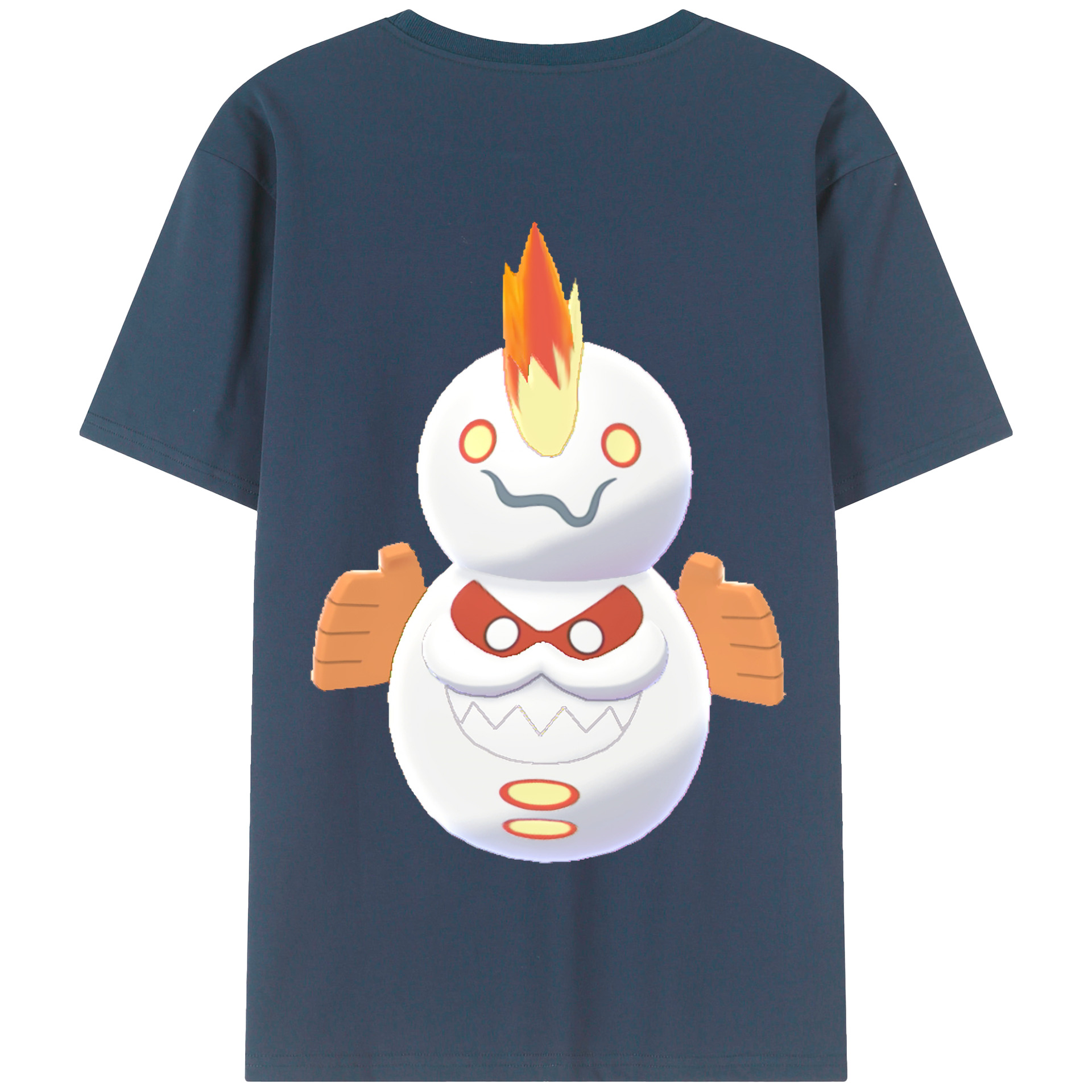 （画像用） ポケットモンスター Pokémon 綿100％半袖Tシャツ（背面プリント）