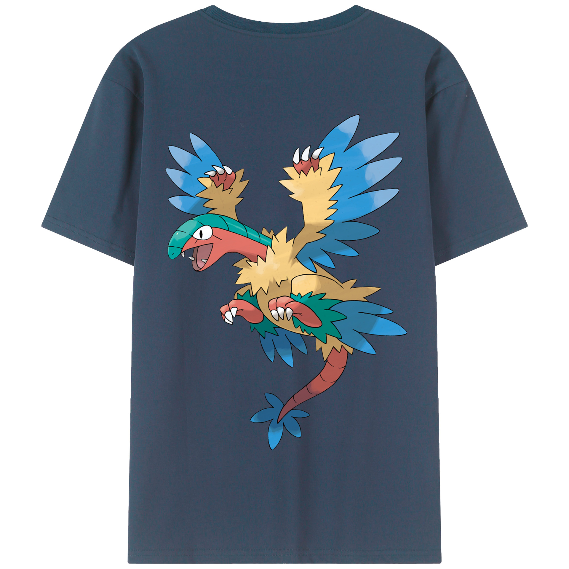 （画像用） ポケットモンスター Pokémon 綿100％半袖Tシャツ（背面プリント）