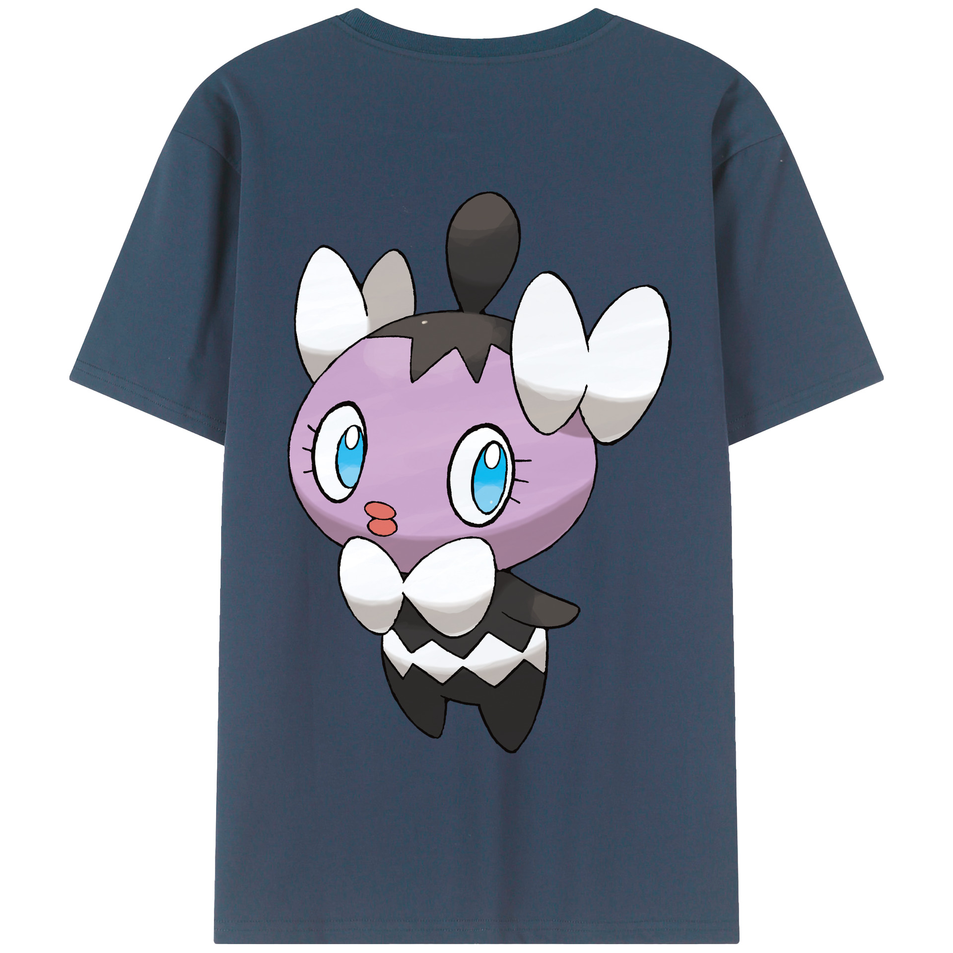 （画像用） ポケットモンスター Pokémon 綿100％半袖Tシャツ（背面プリント）