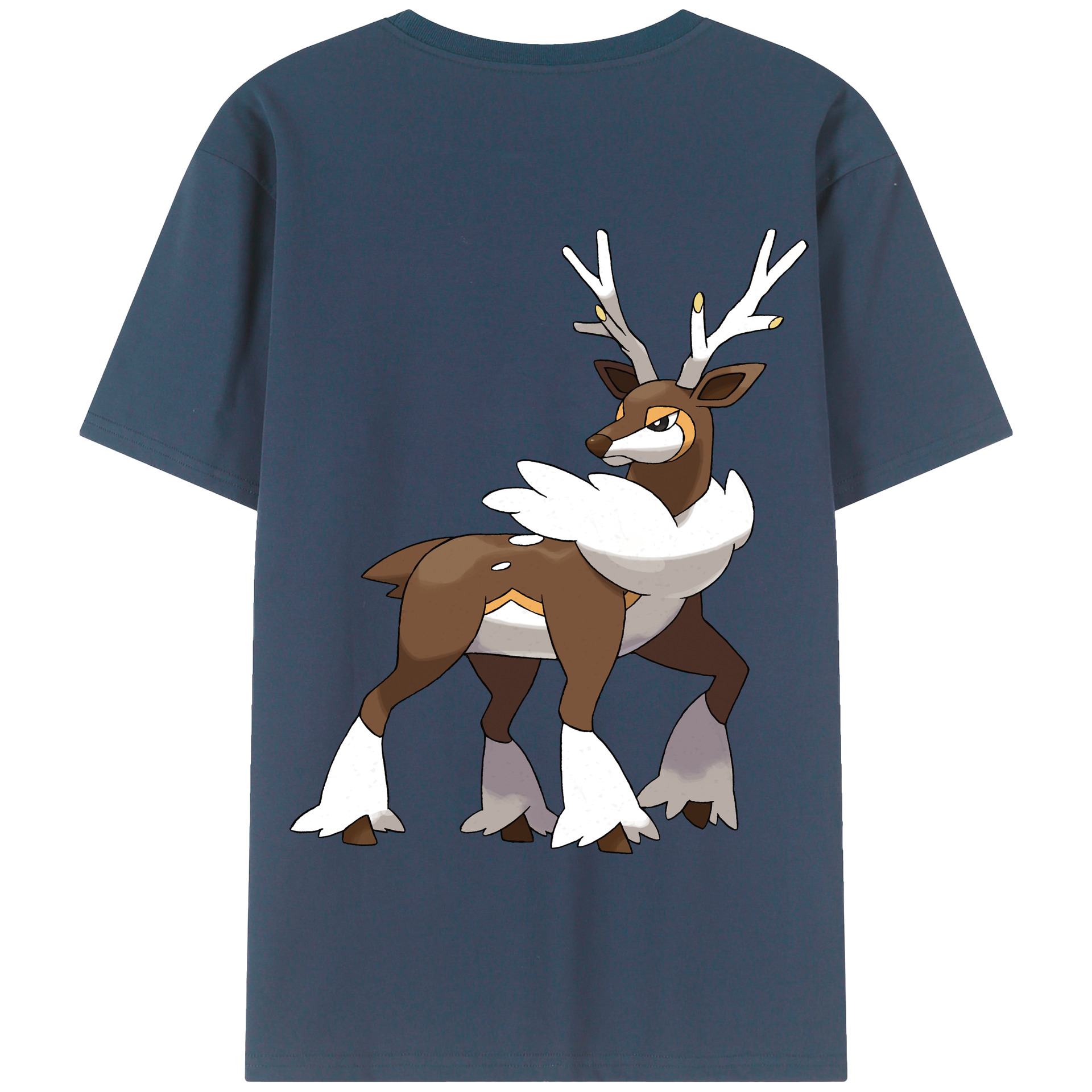 （画像用） ポケットモンスター Pokémon 綿100％半袖Tシャツ（背面プリント）