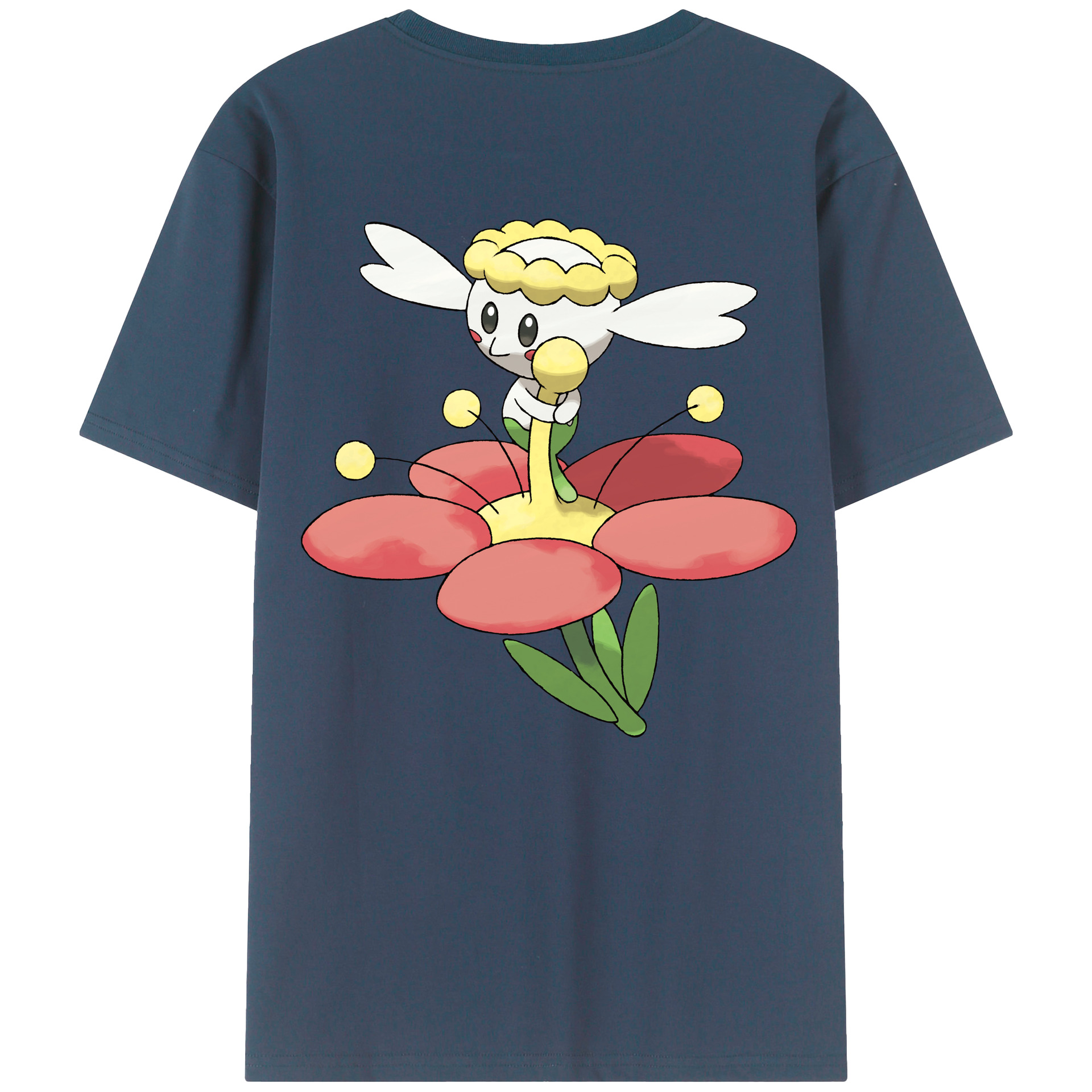 （画像用） ポケットモンスター Pokémon 綿100％半袖Tシャツ（背面プリント）