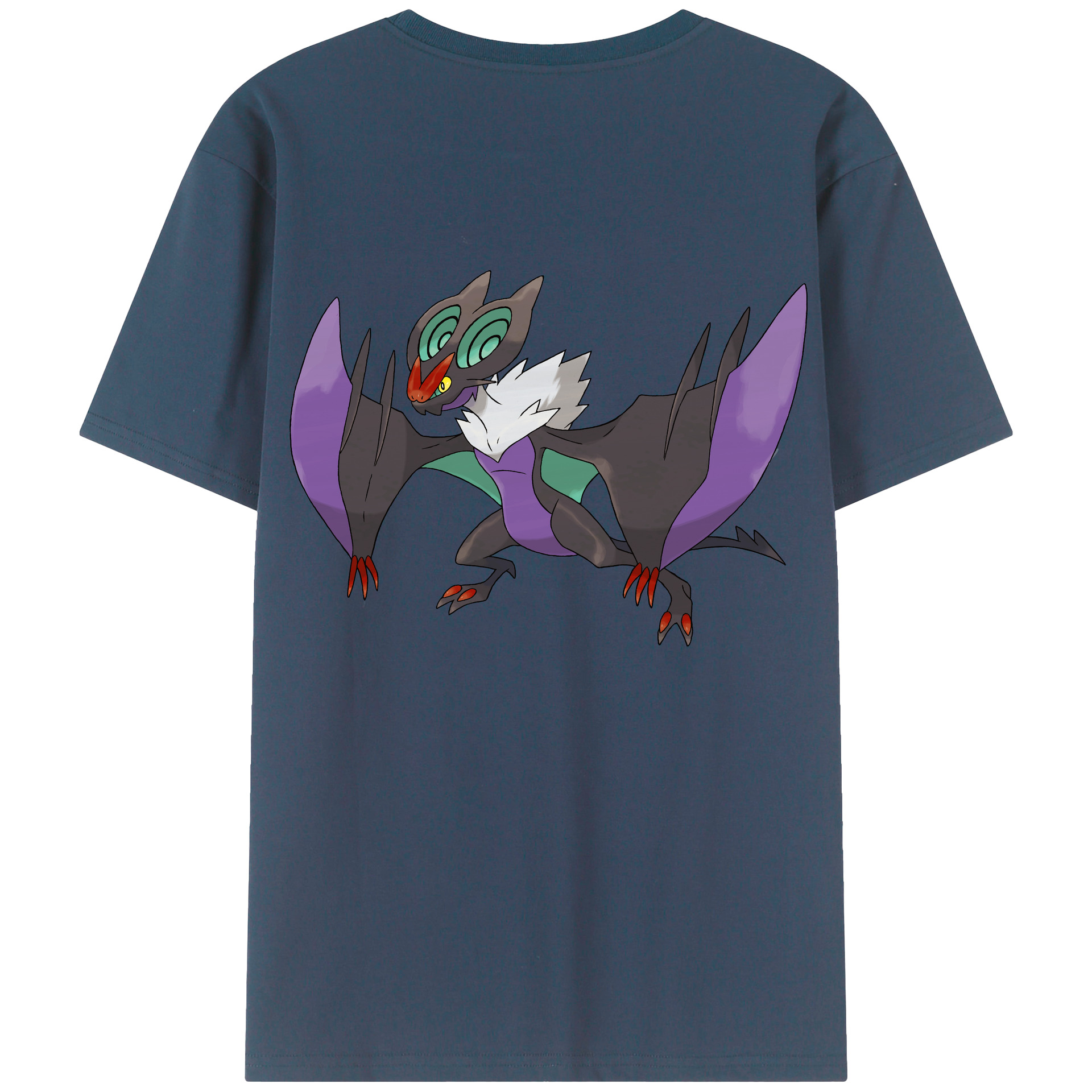 （画像用） ポケットモンスター Pokémon 綿100％半袖Tシャツ（背面プリント）