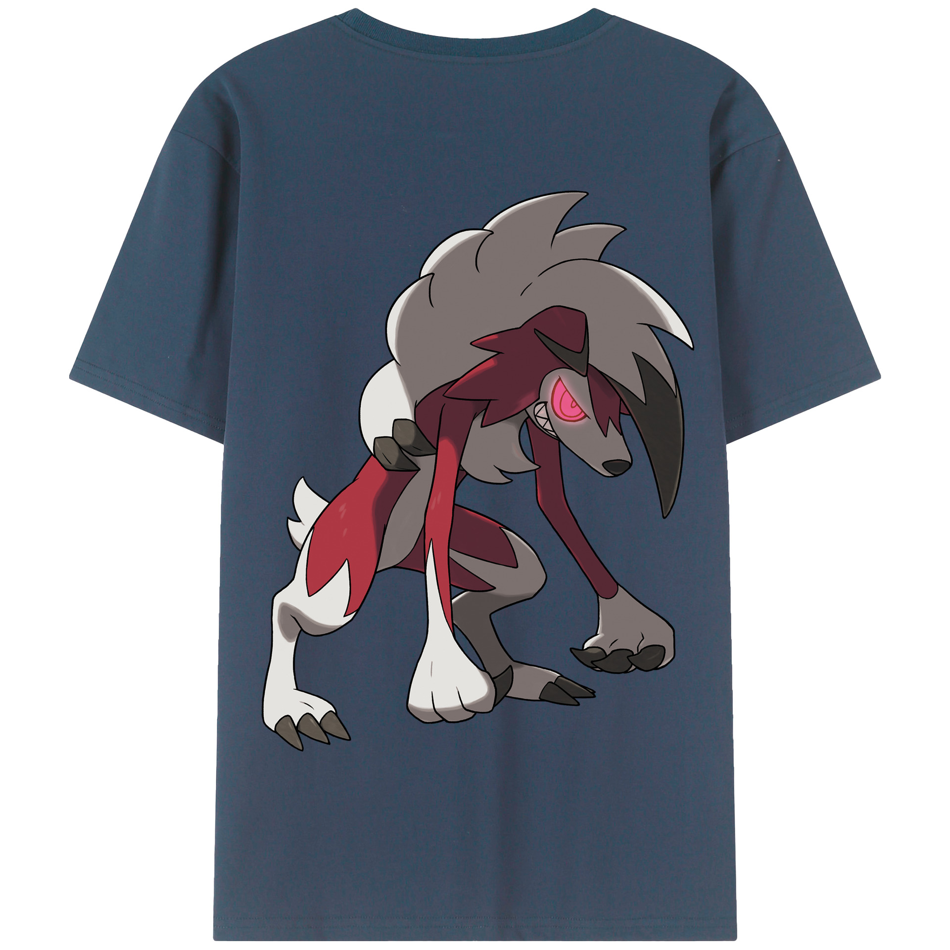 （画像用） ポケットモンスター Pokémon 綿100％半袖Tシャツ（背面プリント）