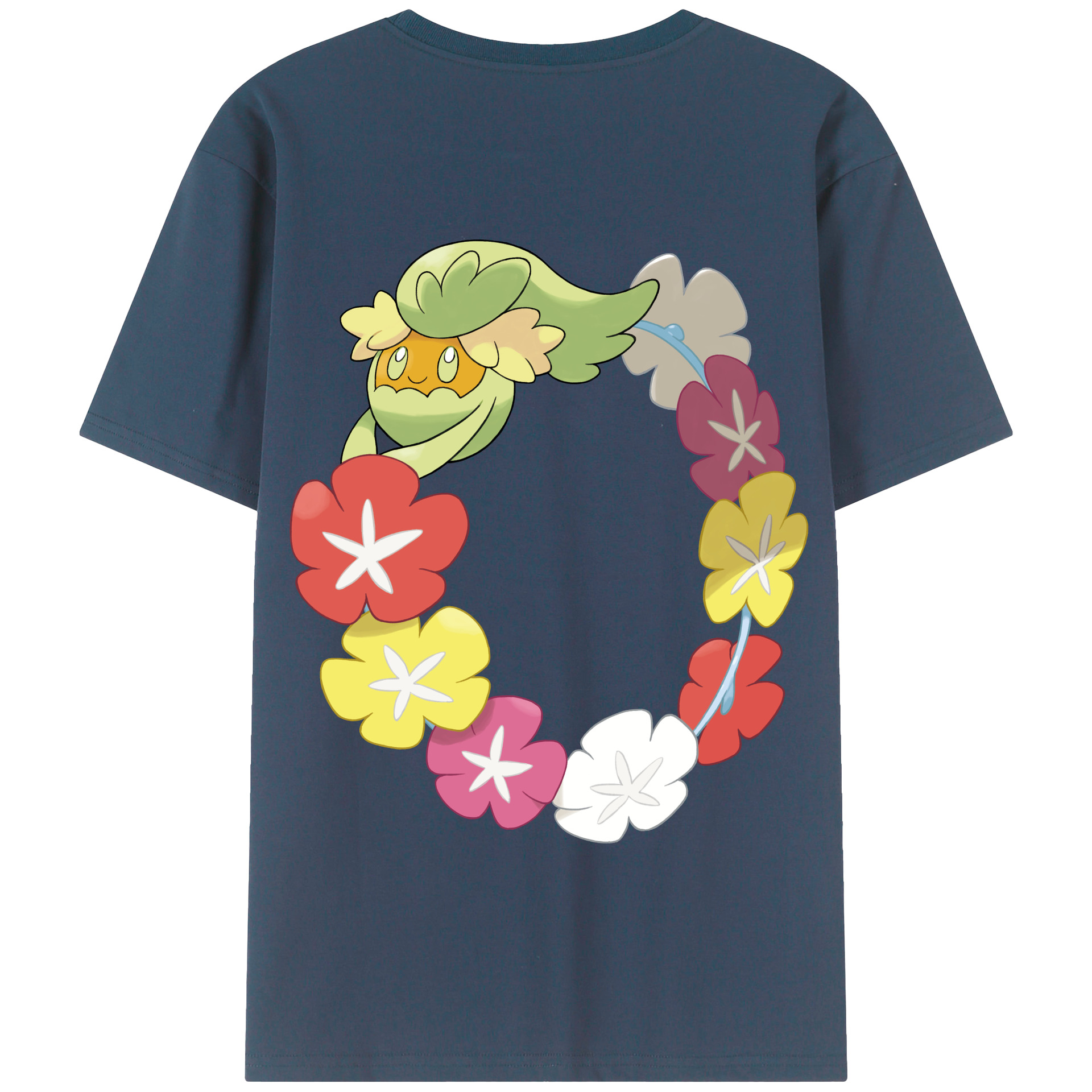 （画像用） ポケットモンスター Pokémon 綿100％半袖Tシャツ（背面プリント）