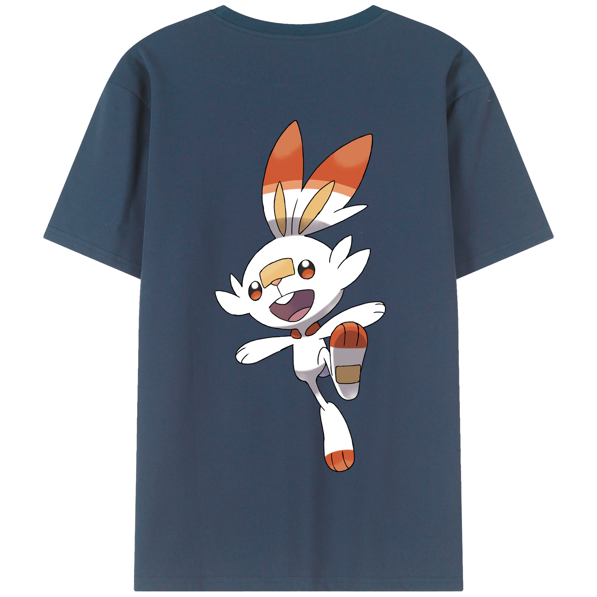 （画像用） ポケットモンスター Pokémon 綿100％半袖Tシャツ（背面プリント）