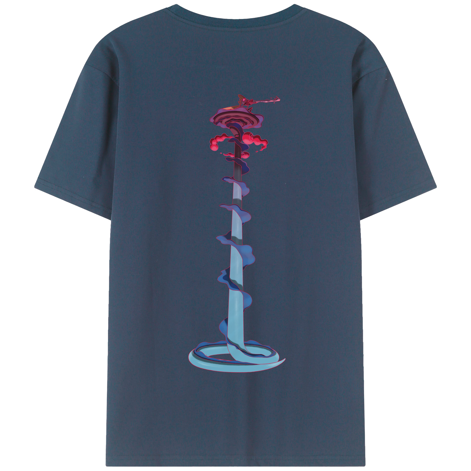 （画像用） ポケットモンスター Pokémon 綿100％半袖Tシャツ（背面プリント）