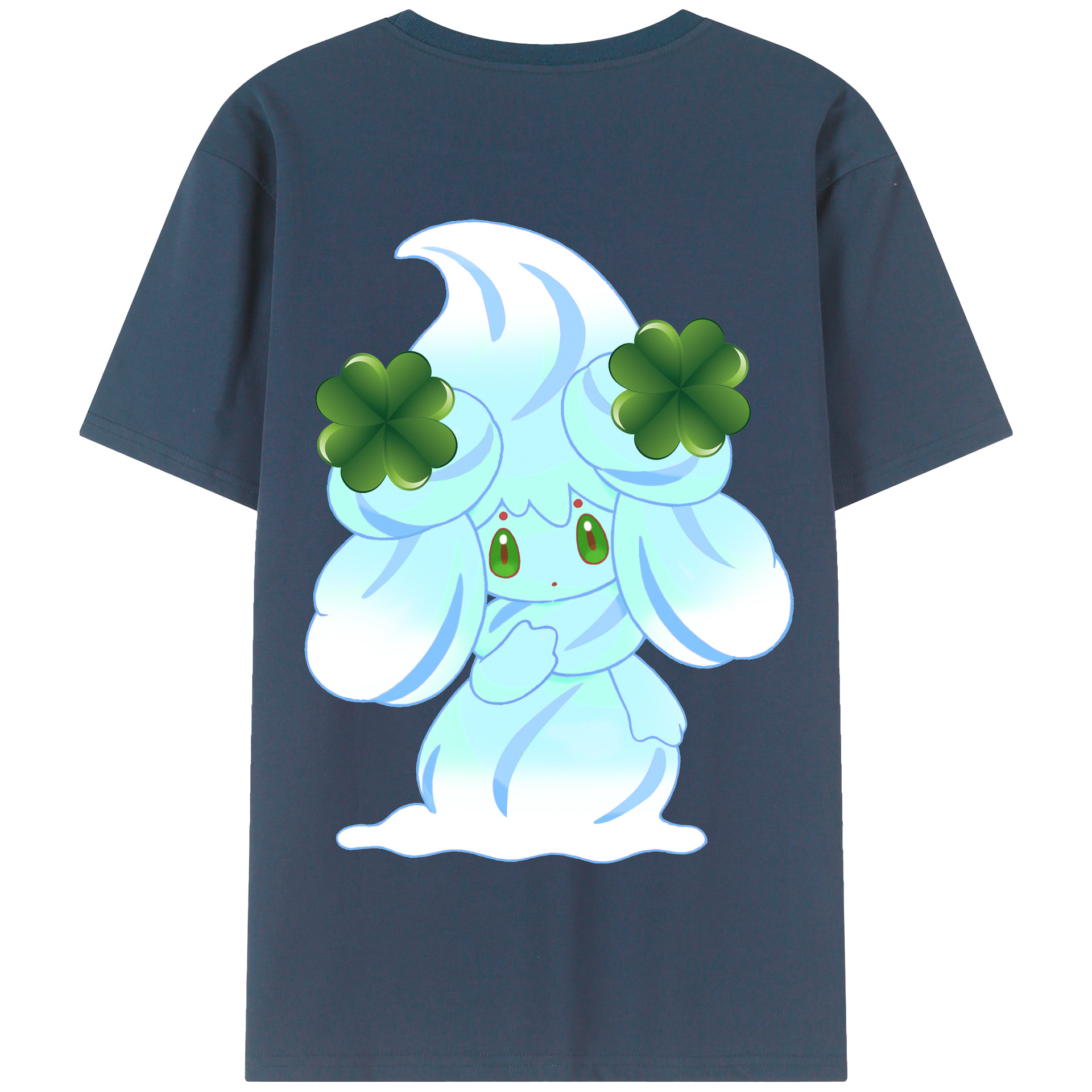 （画像用） ポケットモンスター Pokémon 綿100％半袖Tシャツ（背面プリント）