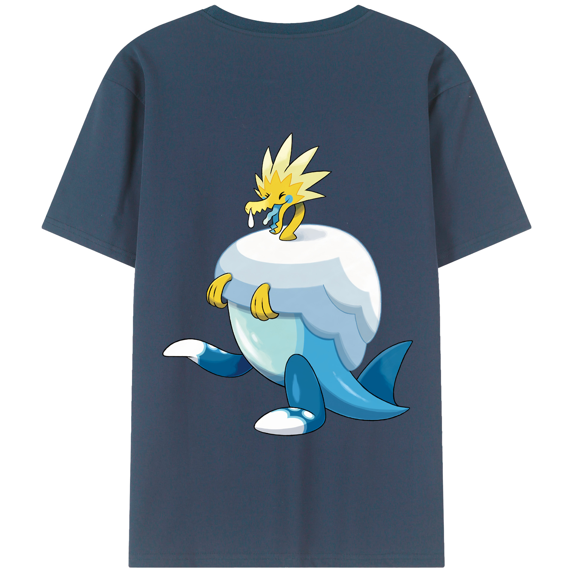 （画像用） ポケットモンスター Pokémon 綿100％半袖Tシャツ（背面プリント）