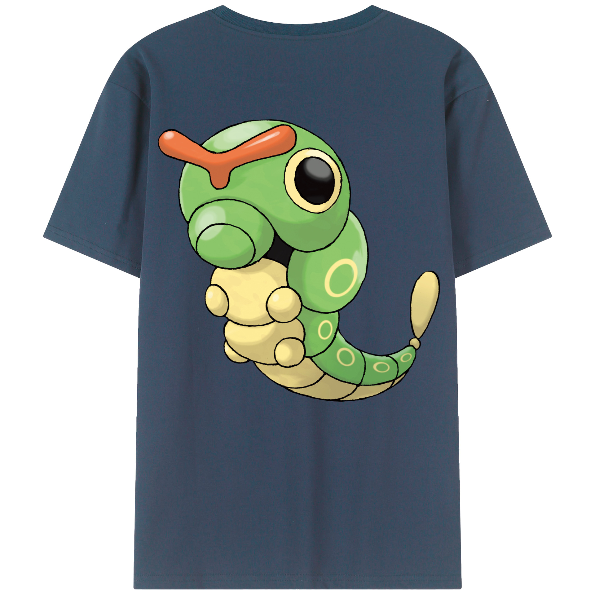 （画像用） ポケットモンスター Pokémon 綿100％半袖Tシャツ（背面プリント）