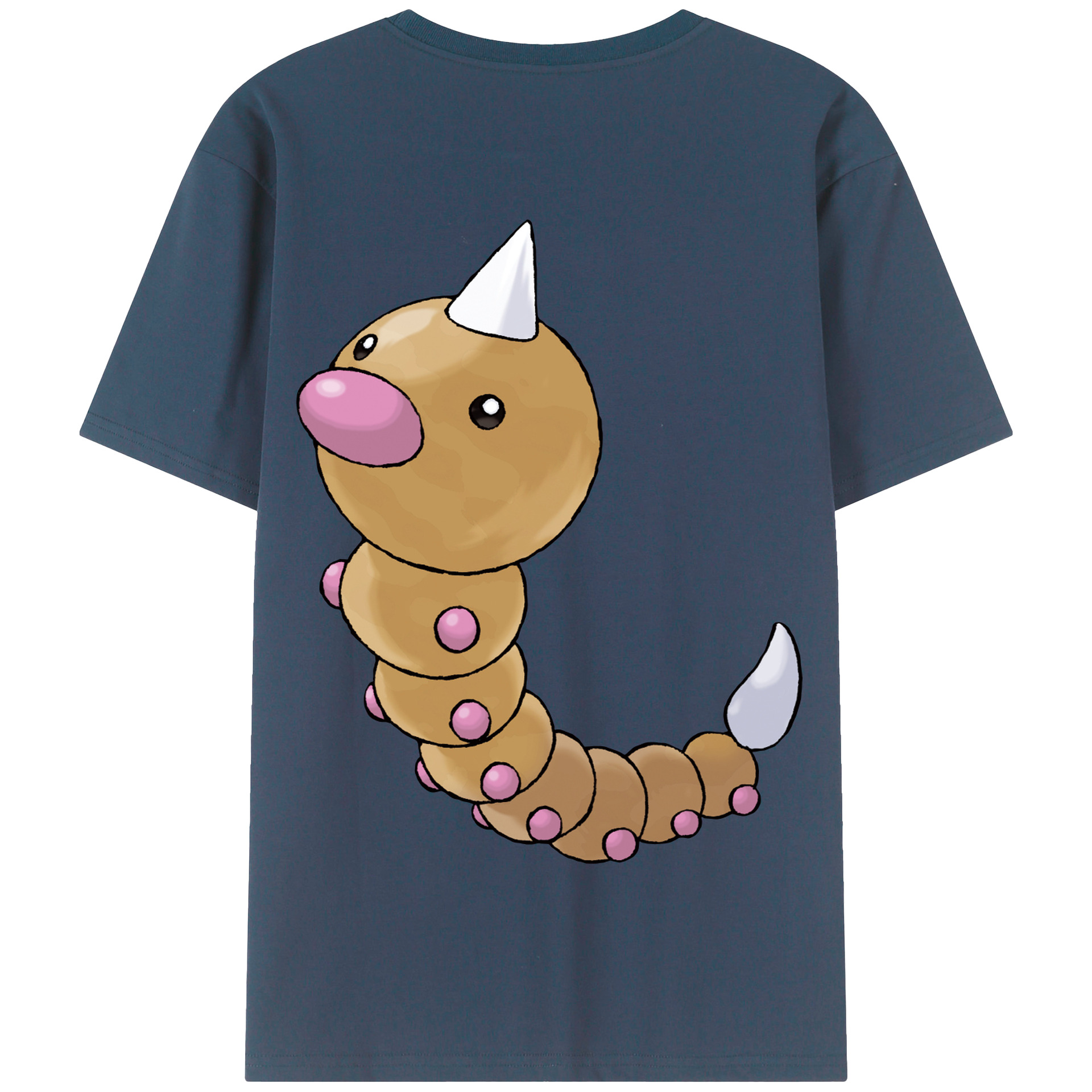 （画像用） ポケットモンスター Pokémon 綿100％半袖Tシャツ（背面プリント）