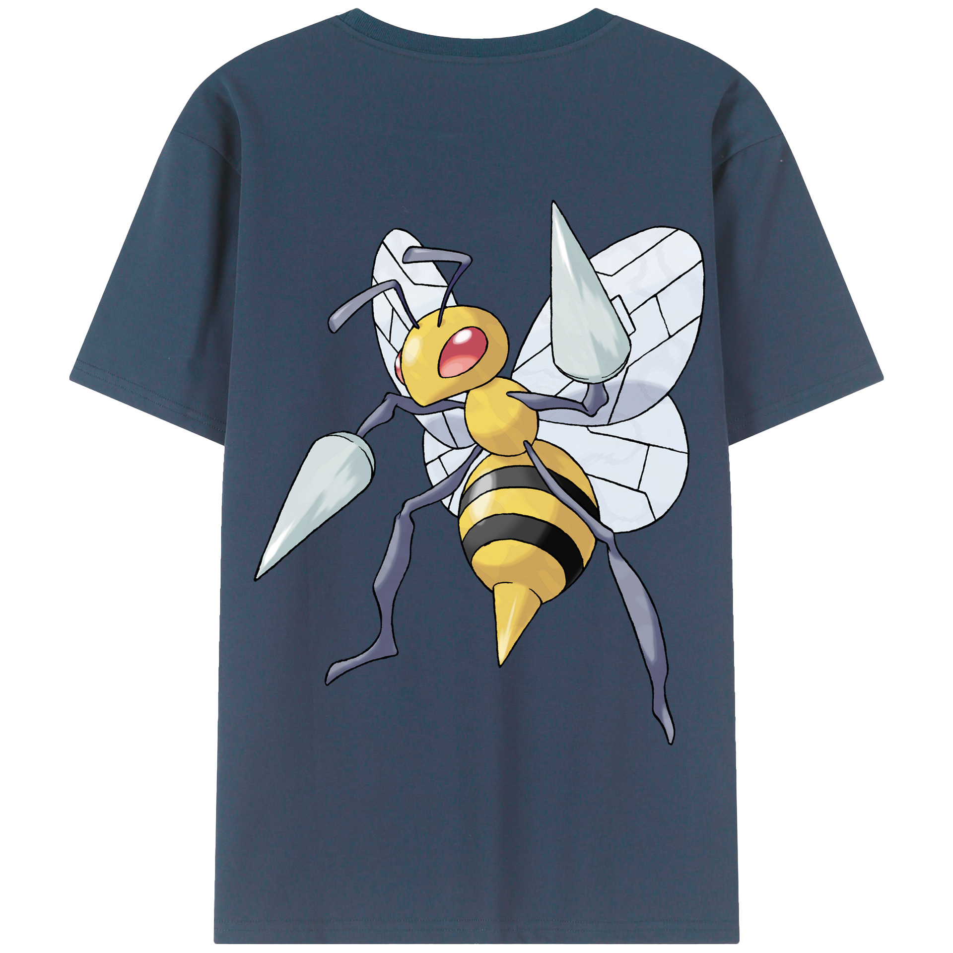 （画像用） ポケットモンスター Pokémon 綿100％半袖Tシャツ（背面プリント）