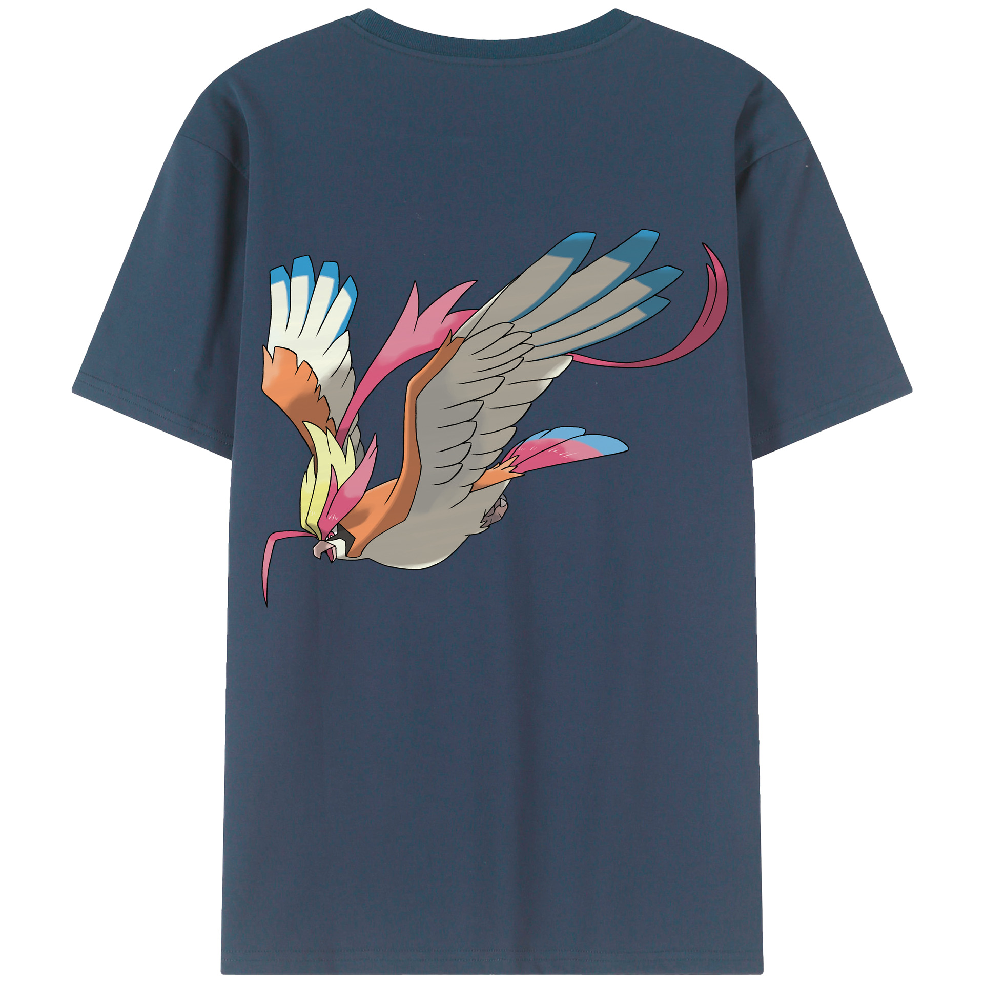 （画像用） ポケットモンスター Pokémon 綿100％半袖Tシャツ（背面プリント）