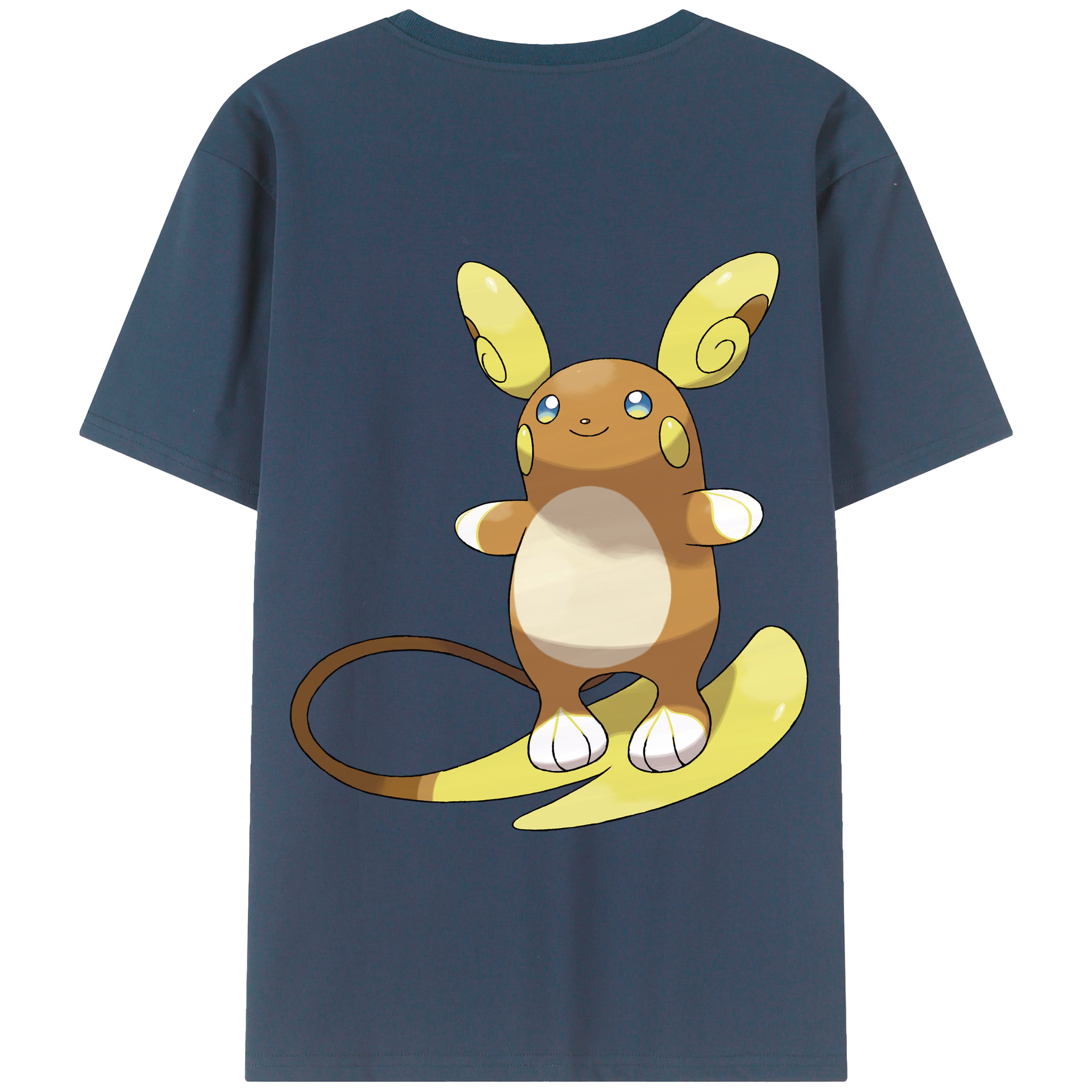 （画像用） ポケットモンスター Pokémon 綿100％半袖Tシャツ（背面プリント）