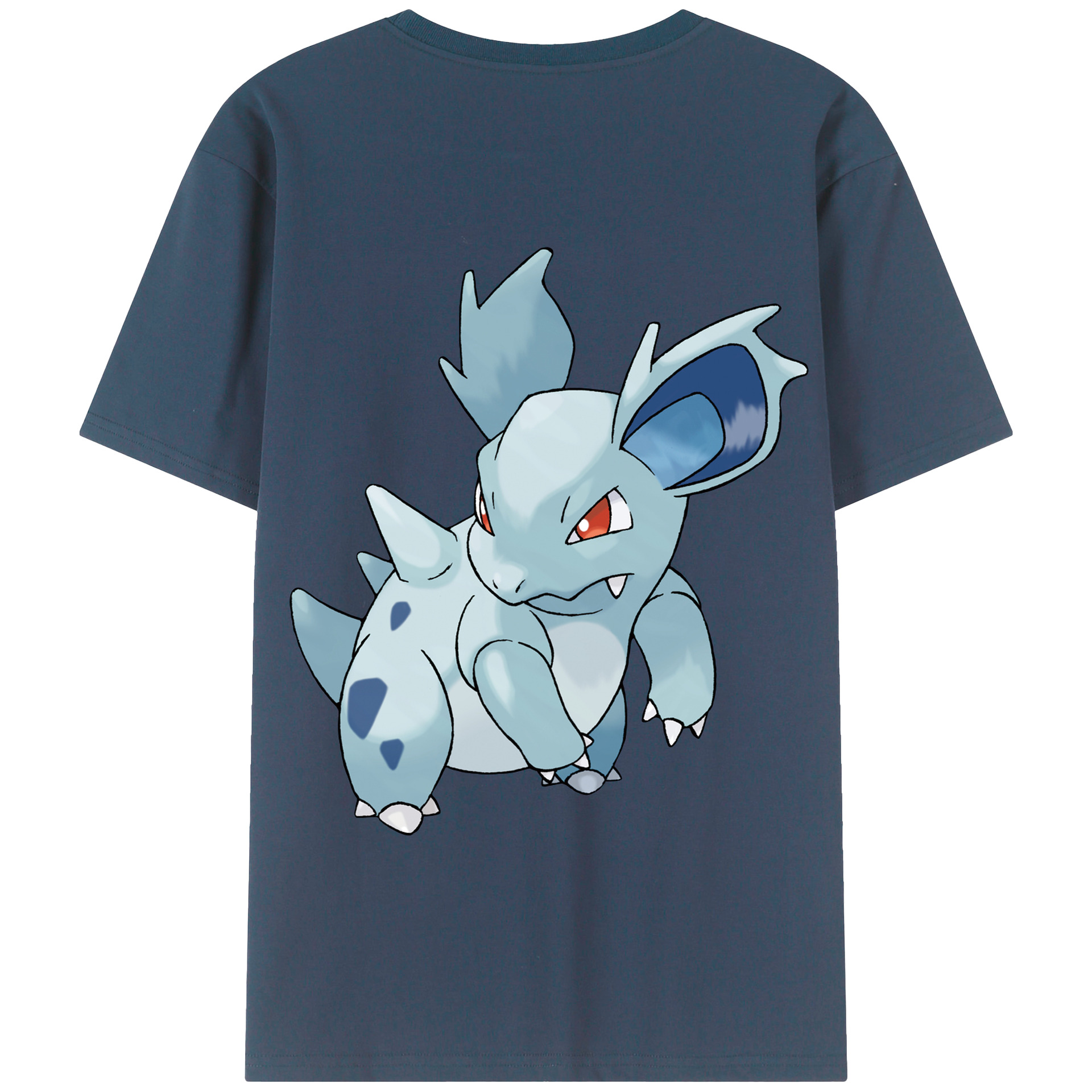 （画像用） ポケットモンスター Pokémon 綿100％半袖Tシャツ（背面プリント）