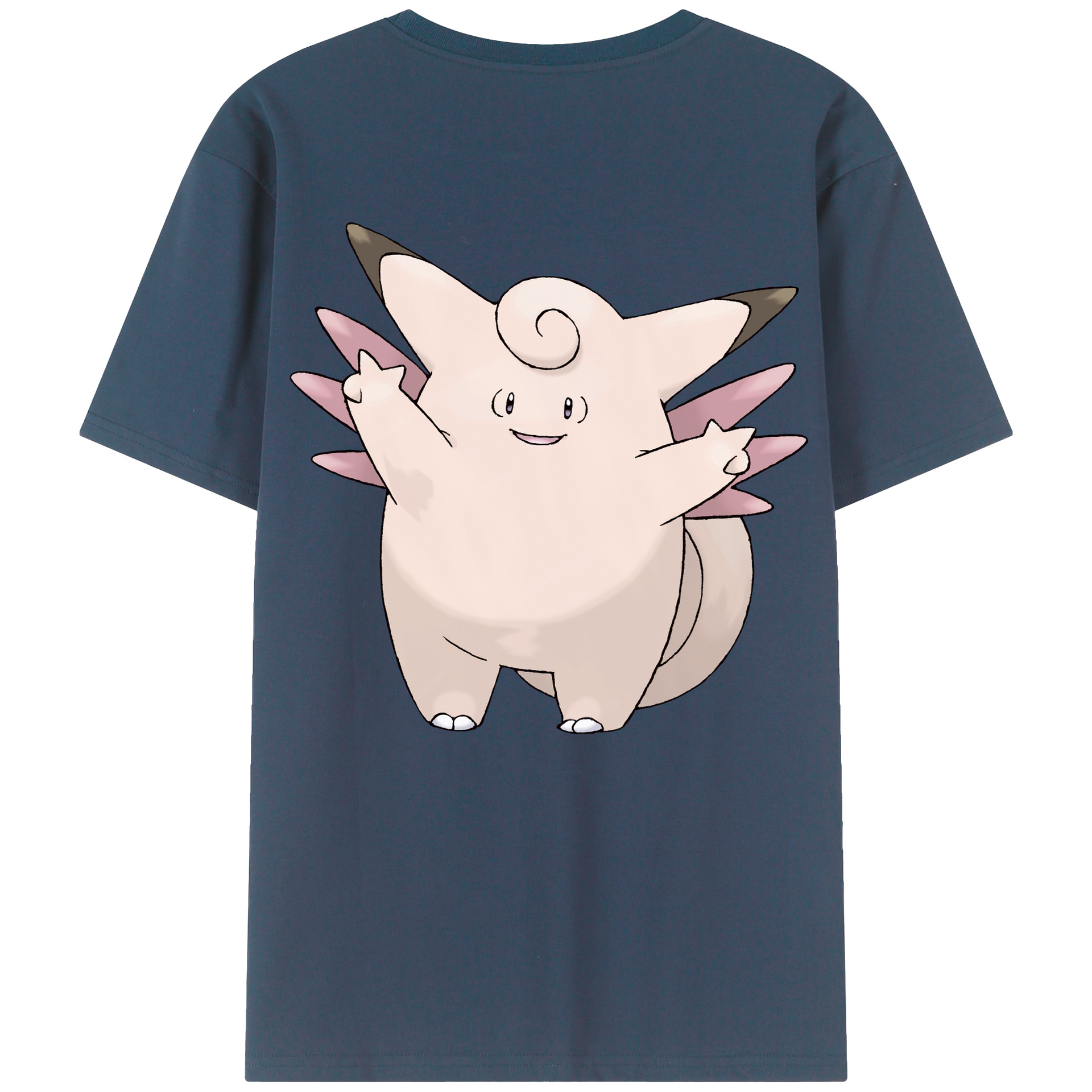 （画像用） ポケットモンスター Pokémon 綿100％半袖Tシャツ（背面プリント）