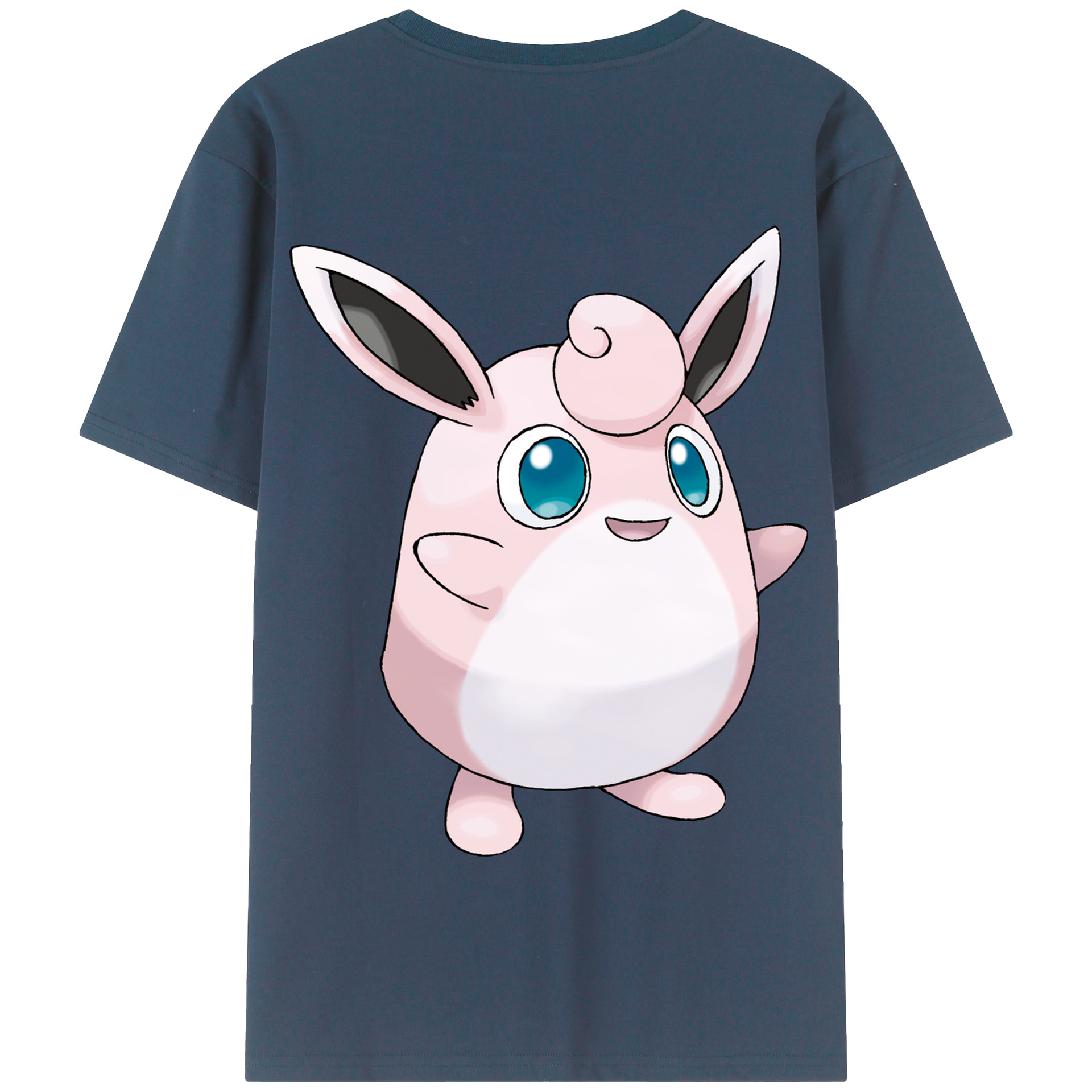 （画像用） ポケットモンスター Pokémon 綿100％半袖Tシャツ（背面プリント）