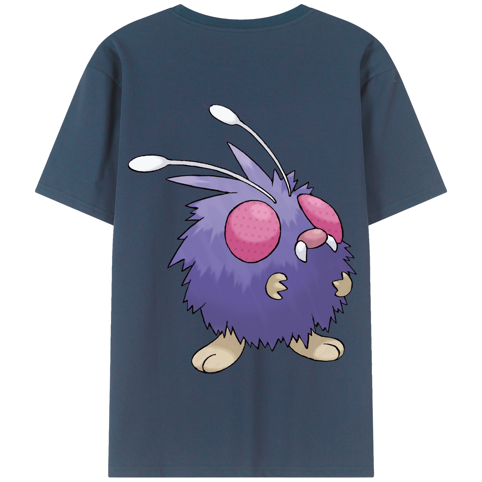 （画像用） ポケットモンスター Pokémon 綿100％半袖Tシャツ（背面プリント）