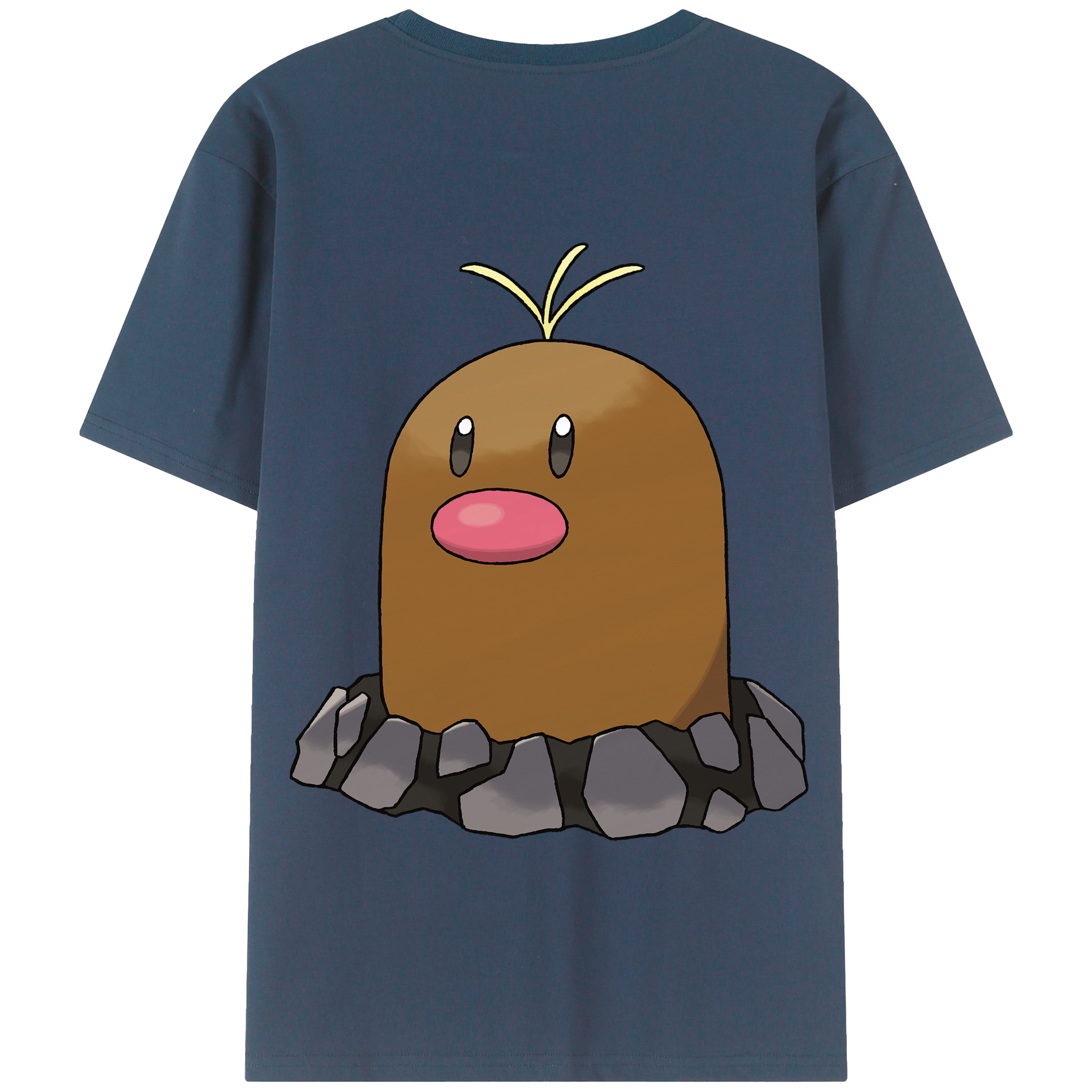 （画像用） ポケットモンスター Pokémon 綿100％半袖Tシャツ（背面プリント）