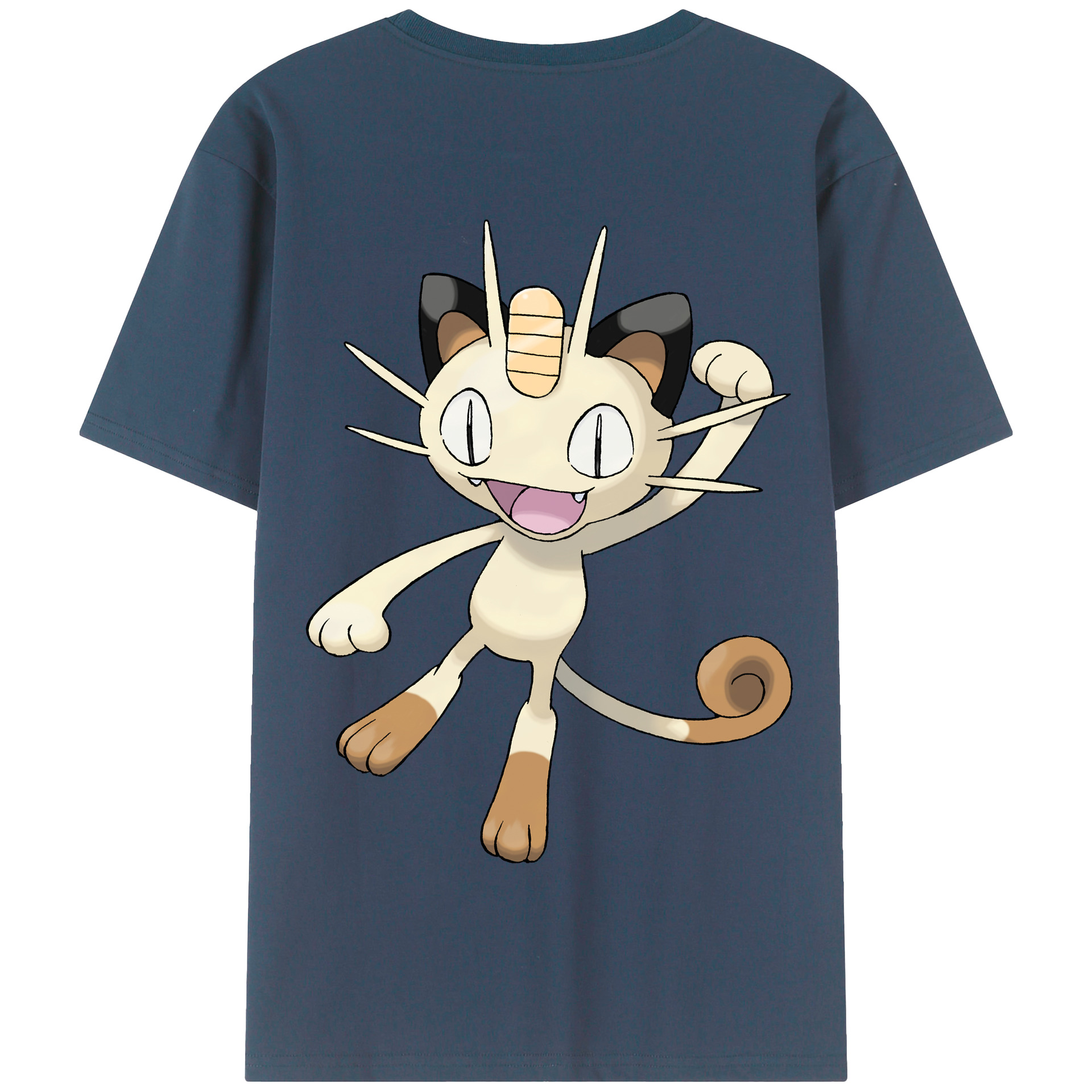 （画像用） ポケットモンスター Pokémon 綿100％半袖Tシャツ（背面プリント）