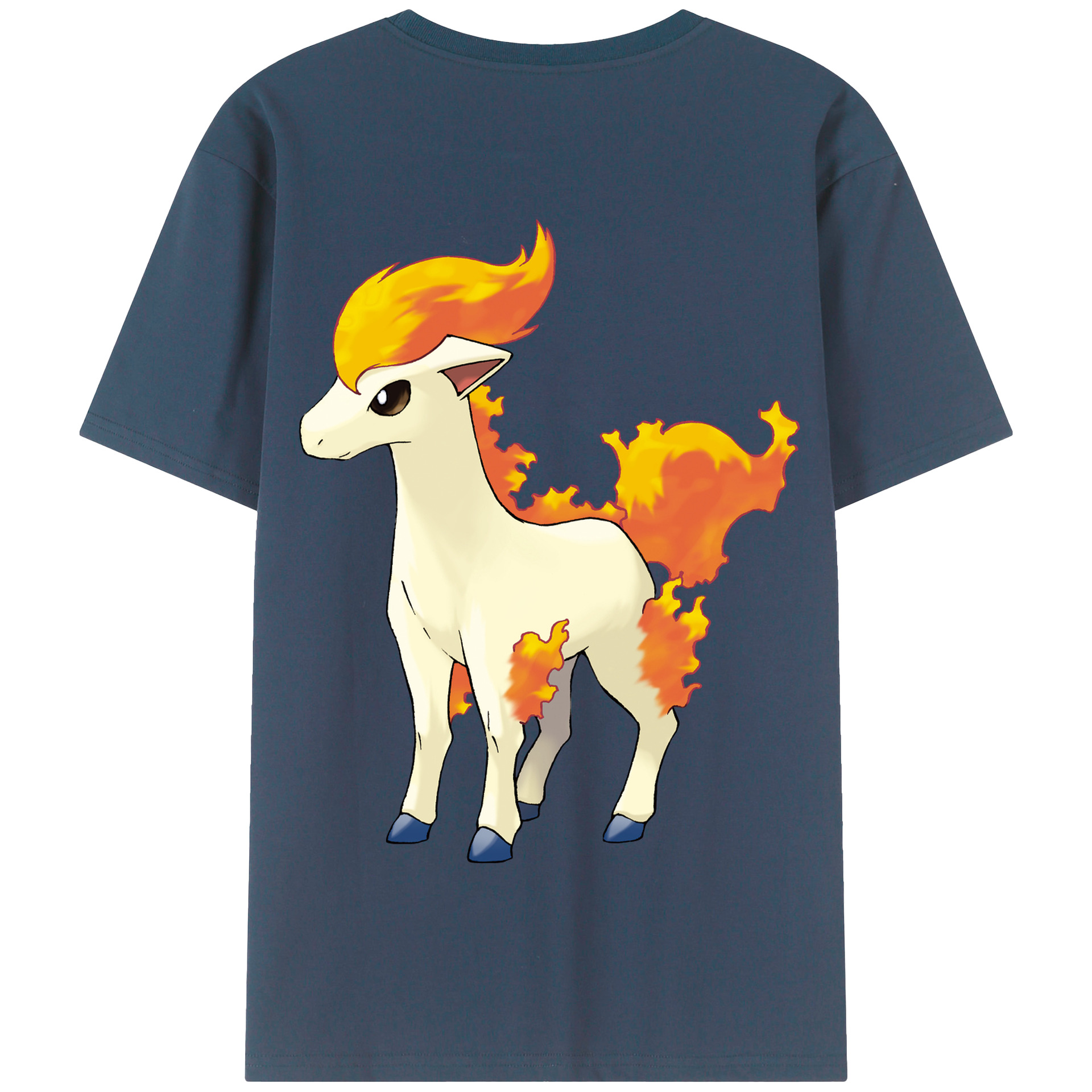 （画像用） ポケットモンスター Pokémon 綿100％半袖Tシャツ（背面プリント）