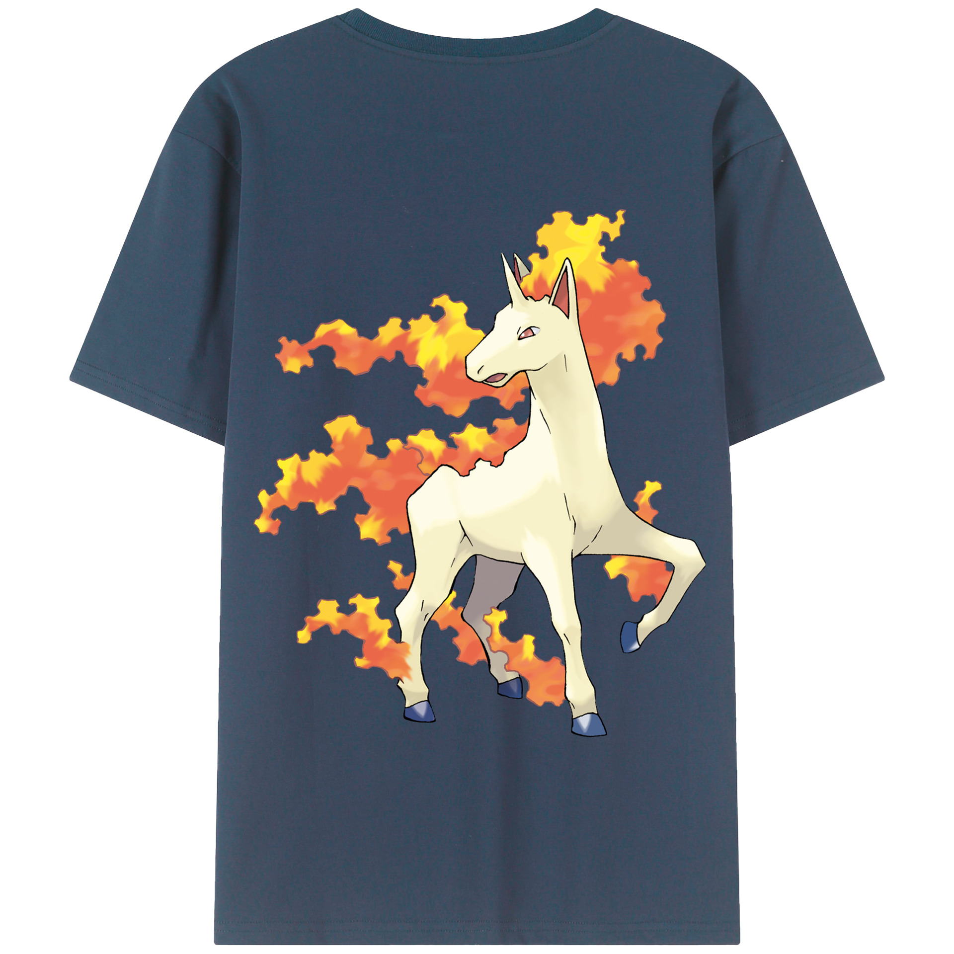 （画像用） ポケットモンスター Pokémon 綿100％半袖Tシャツ（背面プリント）