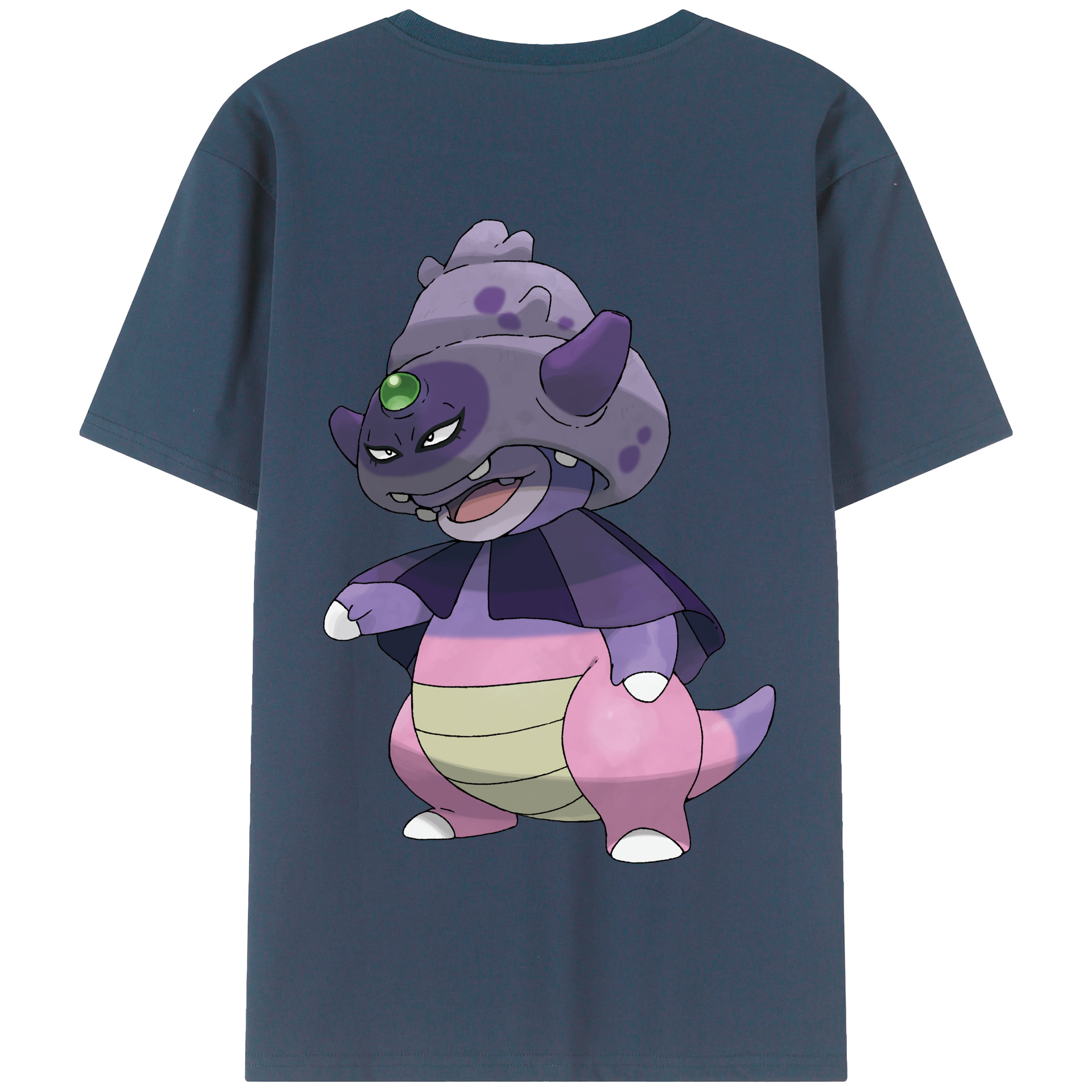 （画像用） ポケットモンスター Pokémon 綿100％半袖Tシャツ（背面プリント）