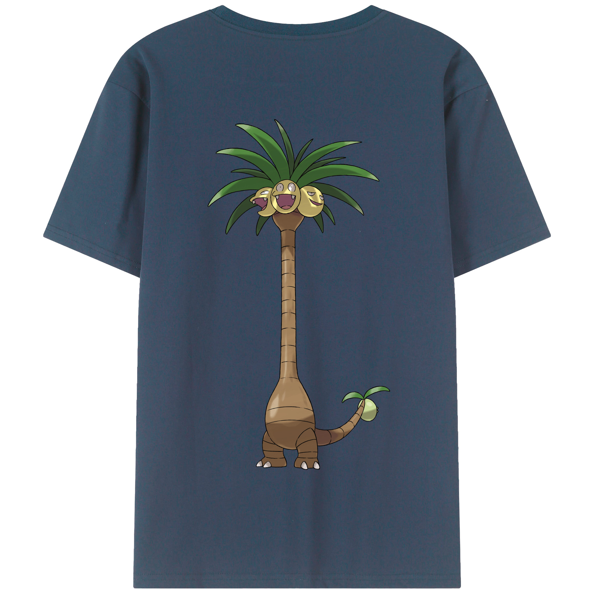 （画像用） ポケットモンスター Pokémon 綿100％半袖Tシャツ（背面プリント）