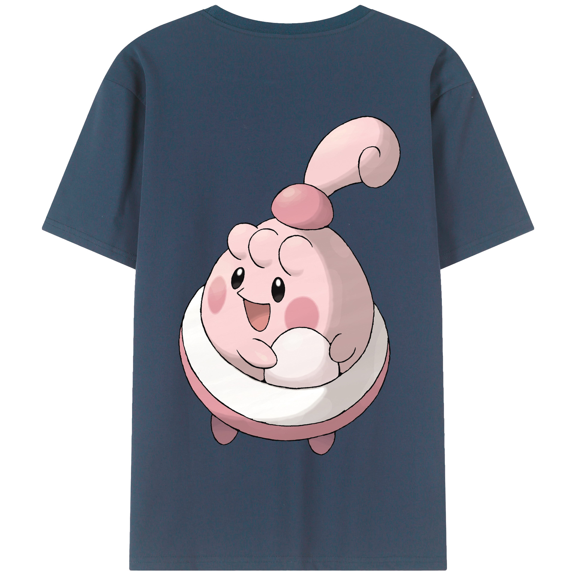 （画像用） ポケットモンスター Pokémon 綿100％半袖Tシャツ（背面プリント）