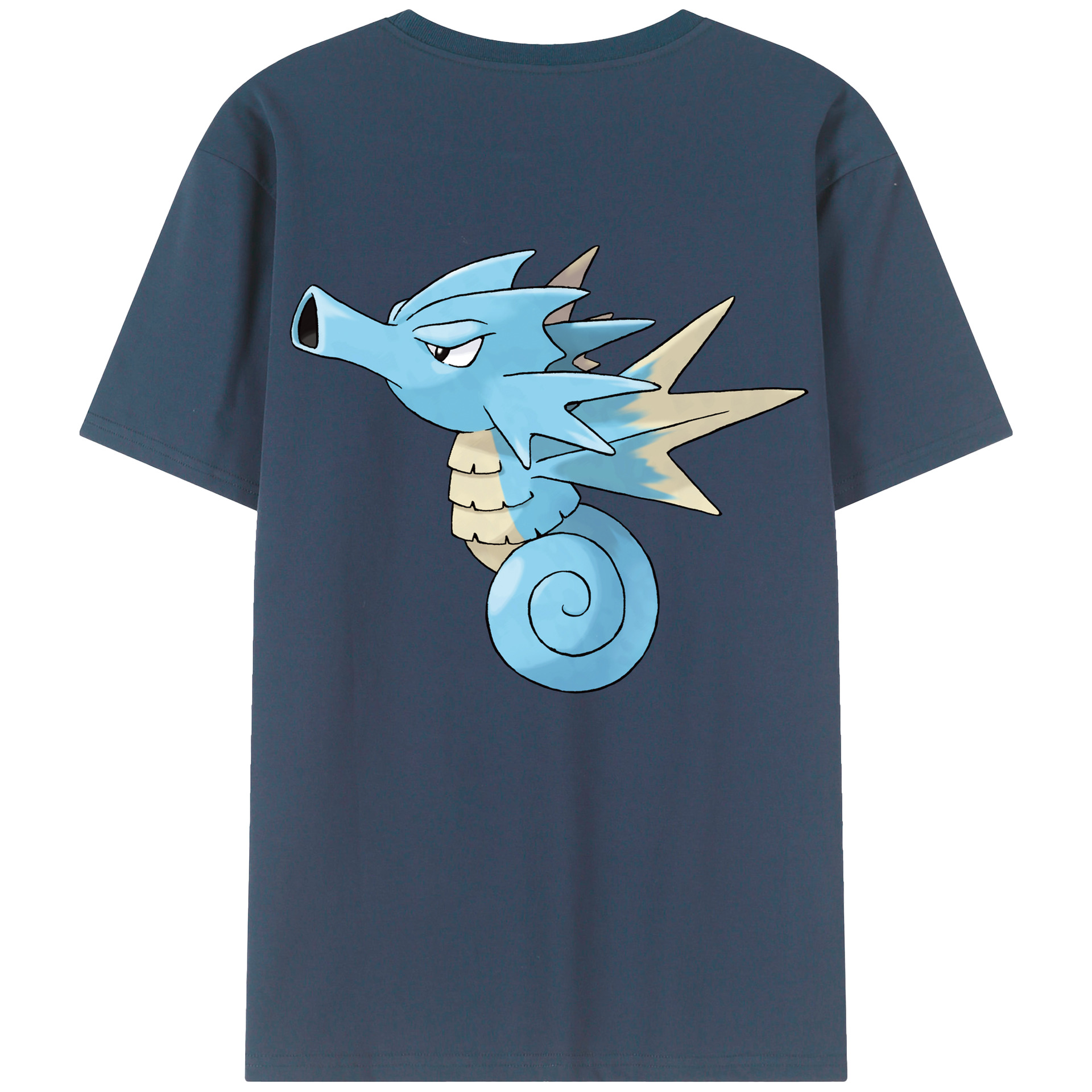 （画像用） ポケットモンスター Pokémon 綿100％半袖Tシャツ（背面プリント）