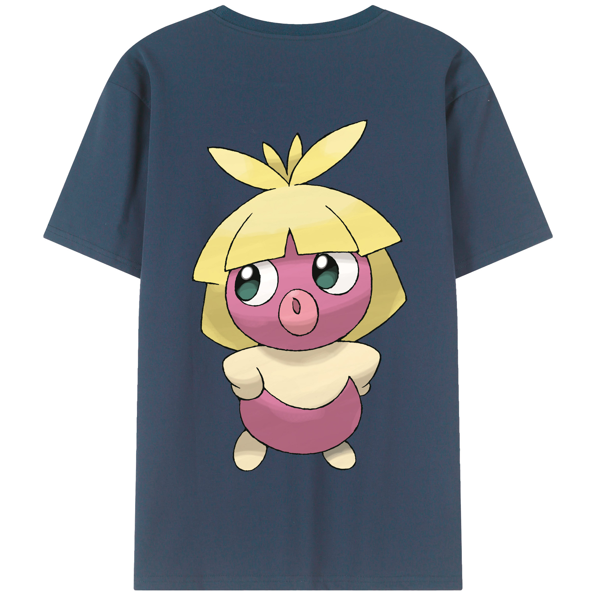 （画像用） ポケットモンスター Pokémon 綿100％半袖Tシャツ（背面プリント）