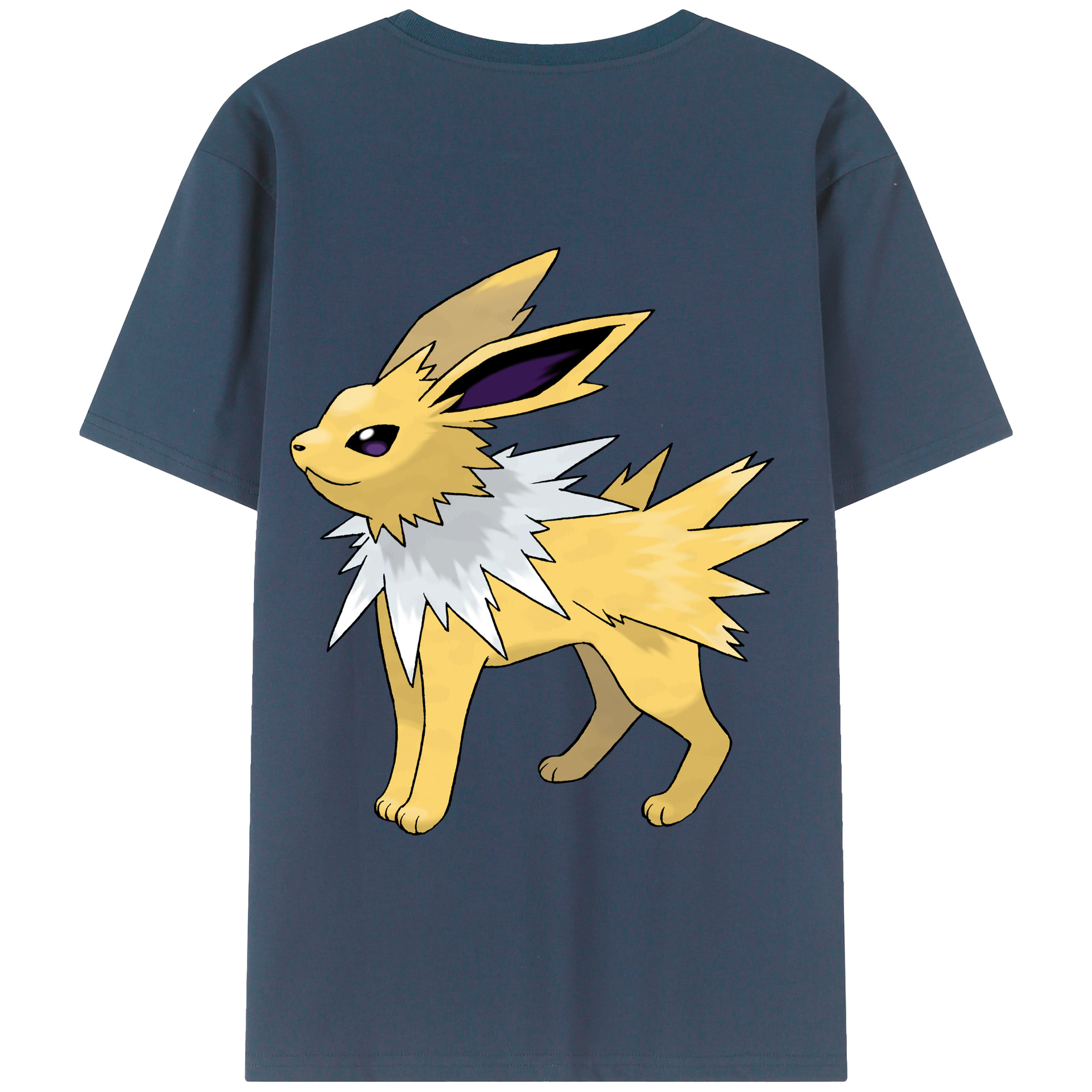（画像用） ポケットモンスター Pokémon 綿100％半袖Tシャツ（背面プリント）