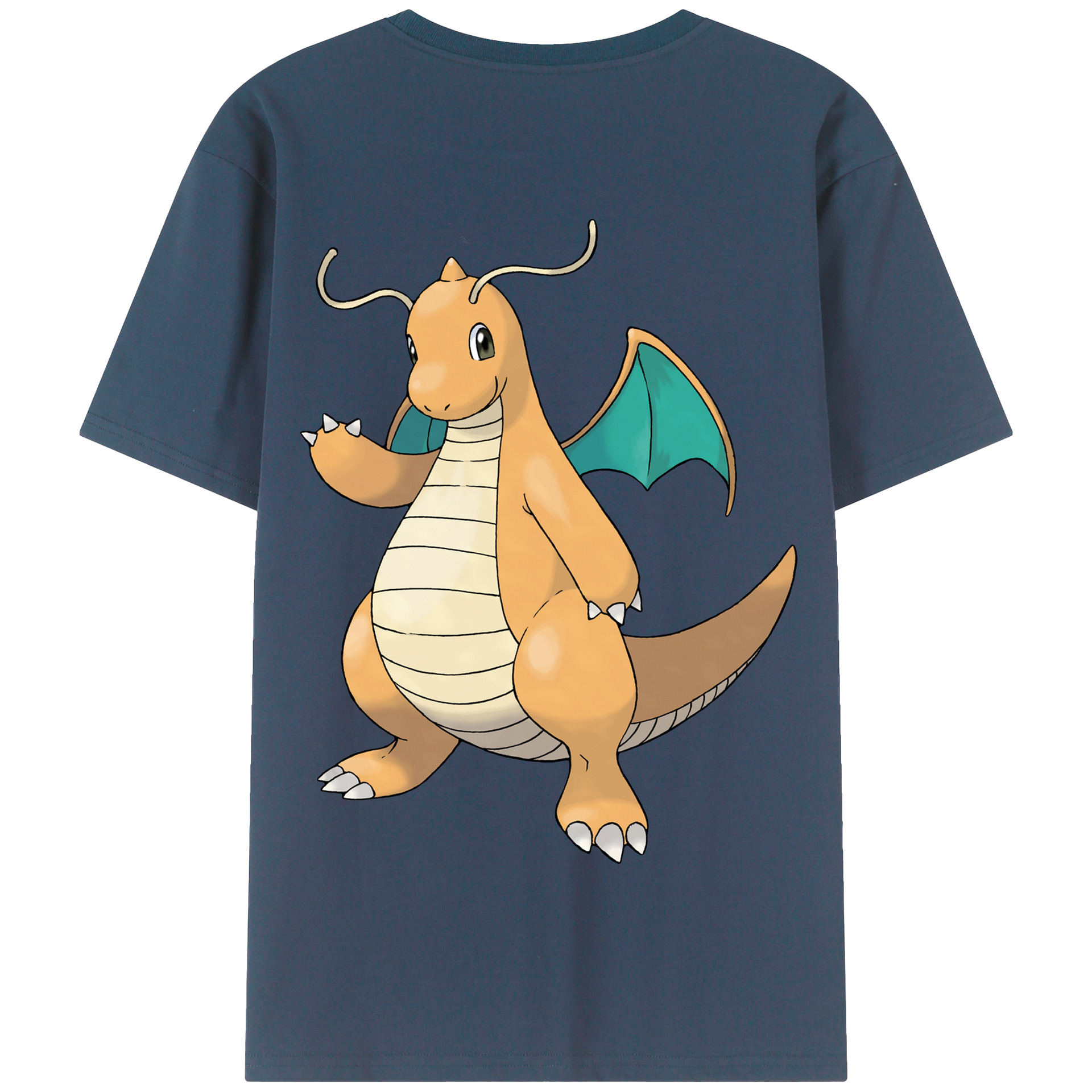 （画像用） ポケットモンスター Pokémon 綿100％半袖Tシャツ（背面プリント）
