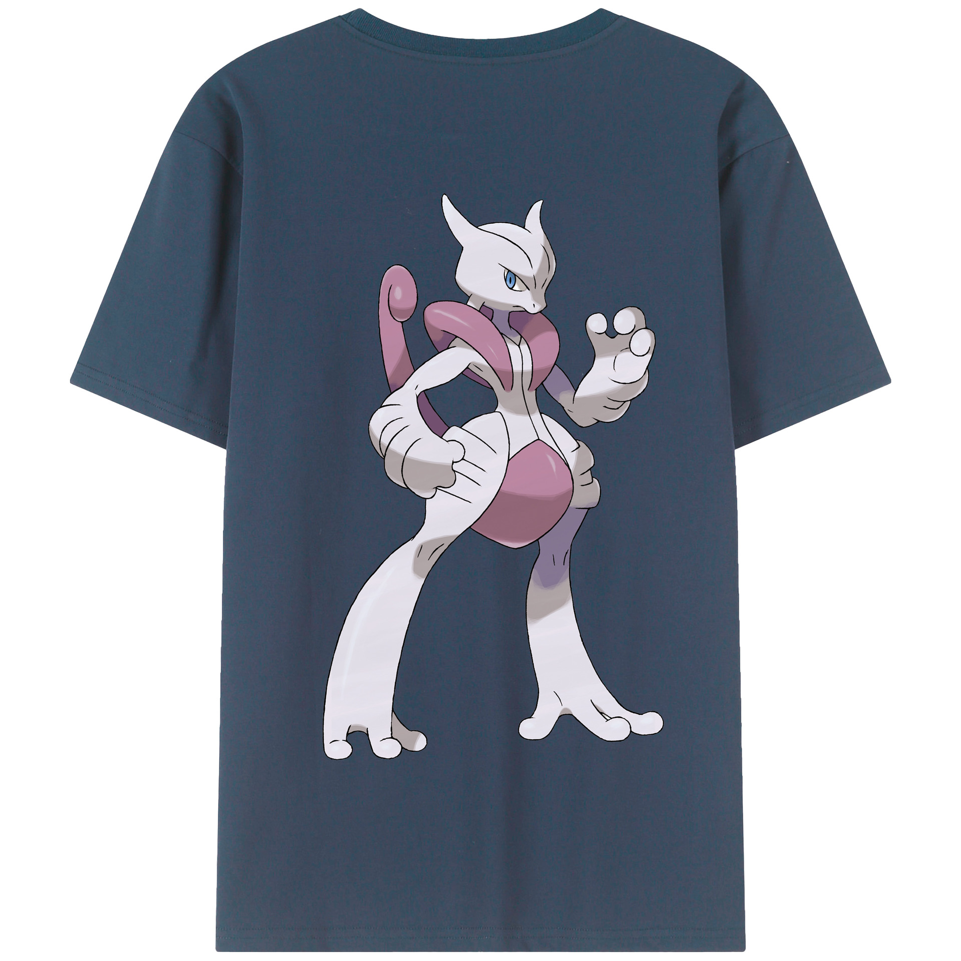 （画像用） ポケットモンスター Pokémon 綿100％半袖Tシャツ（背面プリント）