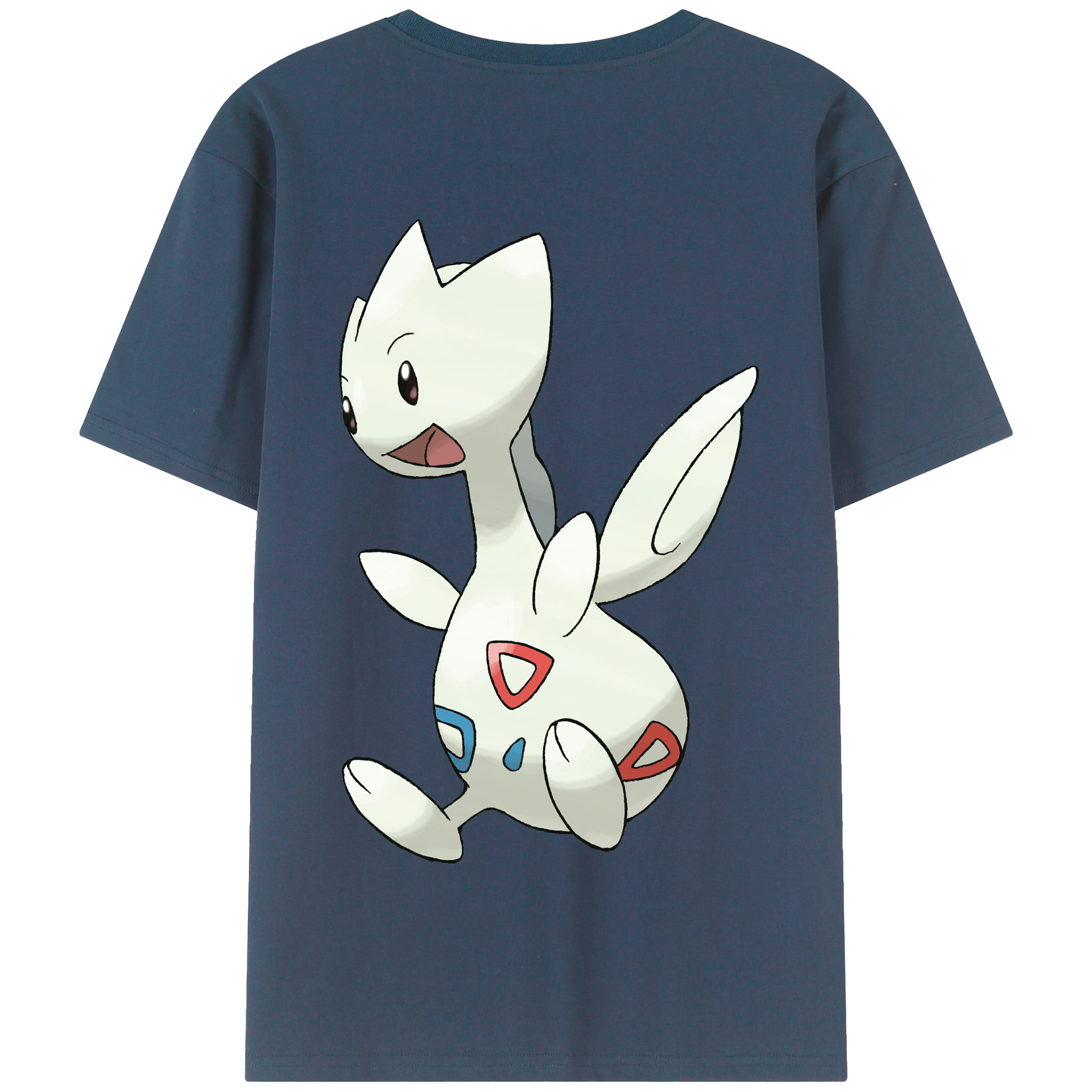 （画像用） ポケットモンスター Pokémon 綿100％半袖Tシャツ（背面プリント）